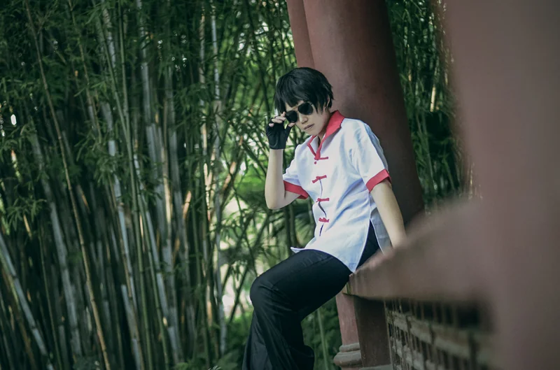 英雄联盟LOL盲僧李青龙的传人COS写真