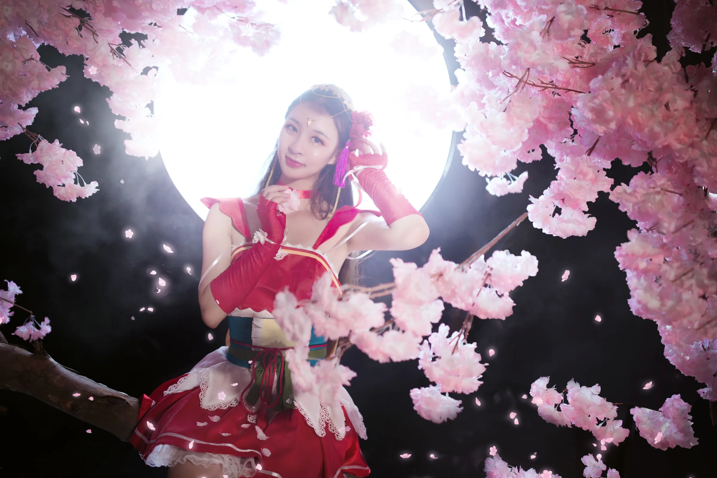 三国杀·小乔·花好月圆COS写真