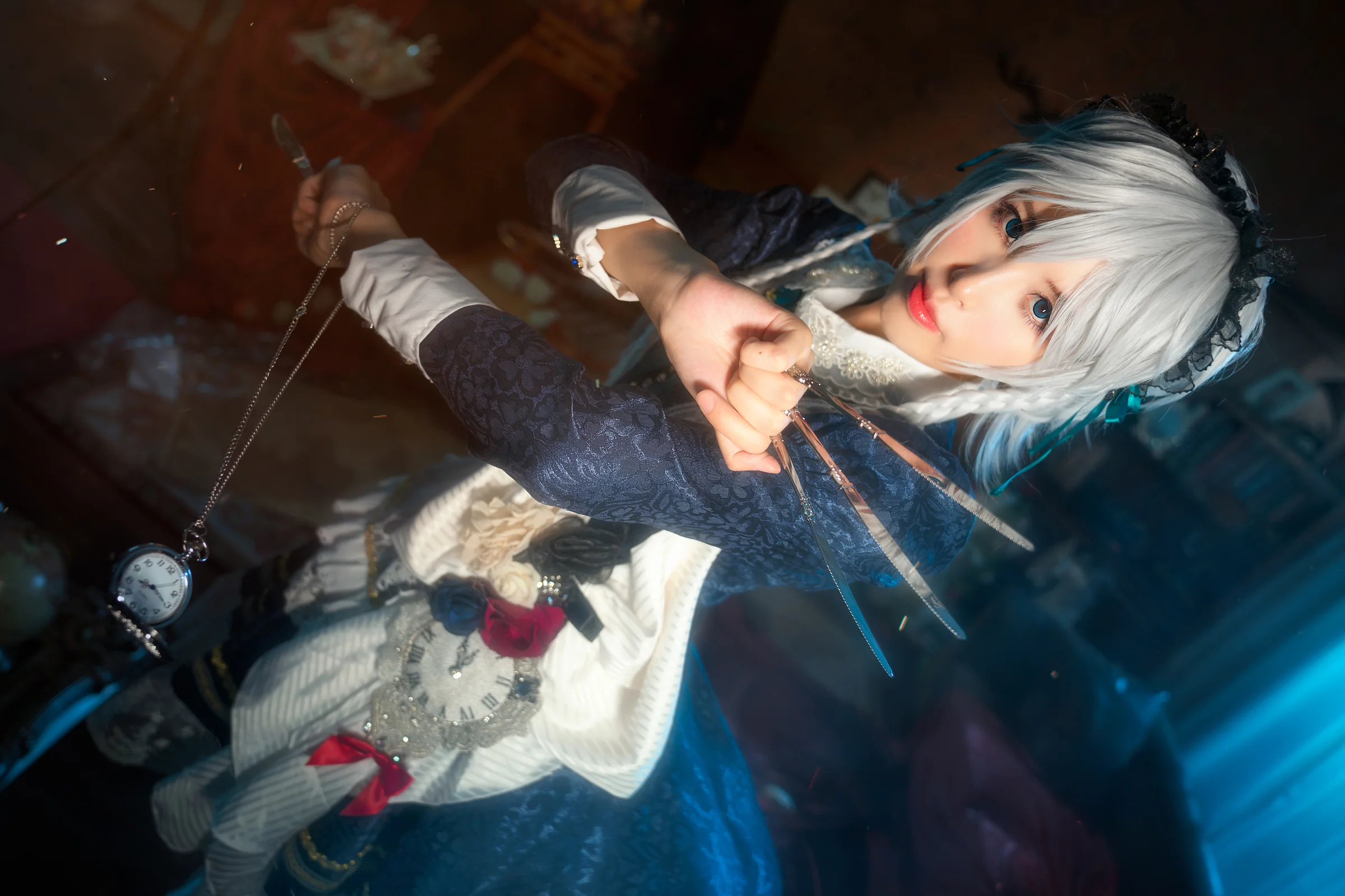 东方project红魔组蕾米莉亚 十六夜咲夜 COS写真