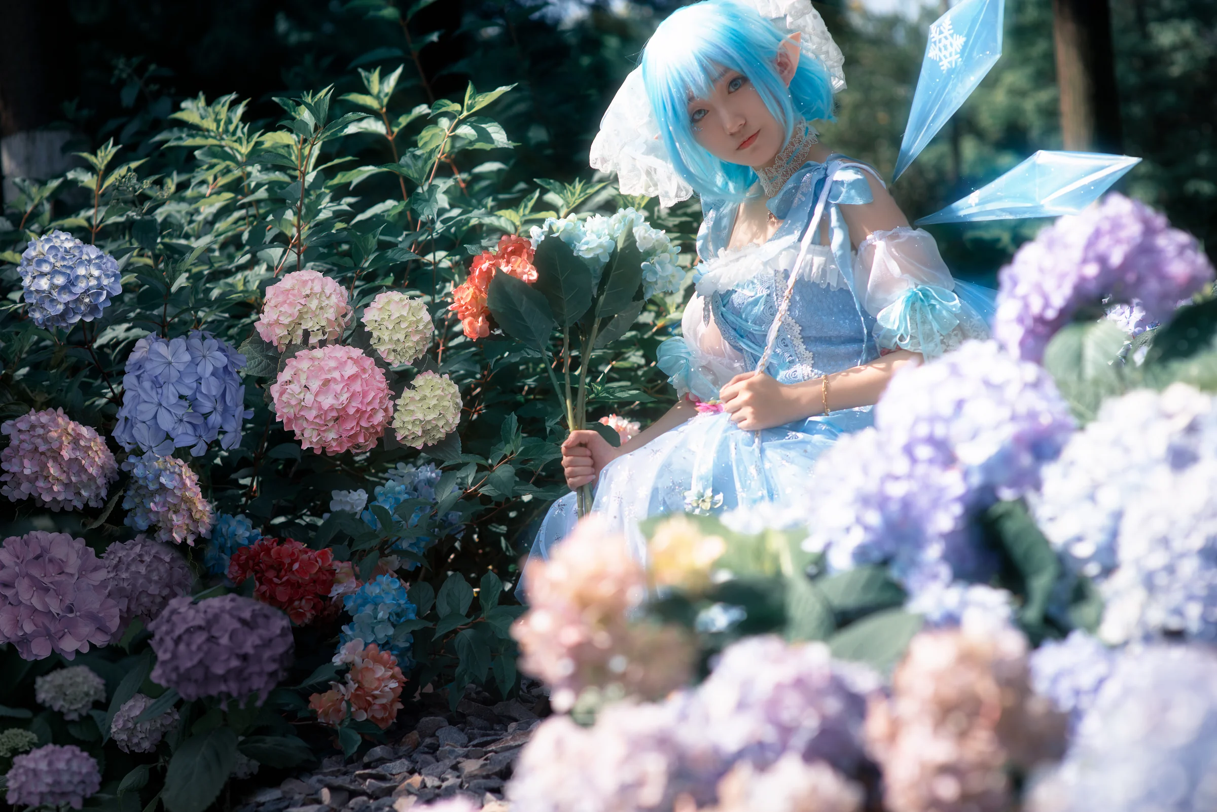 东方project 琪露诺 COS写真