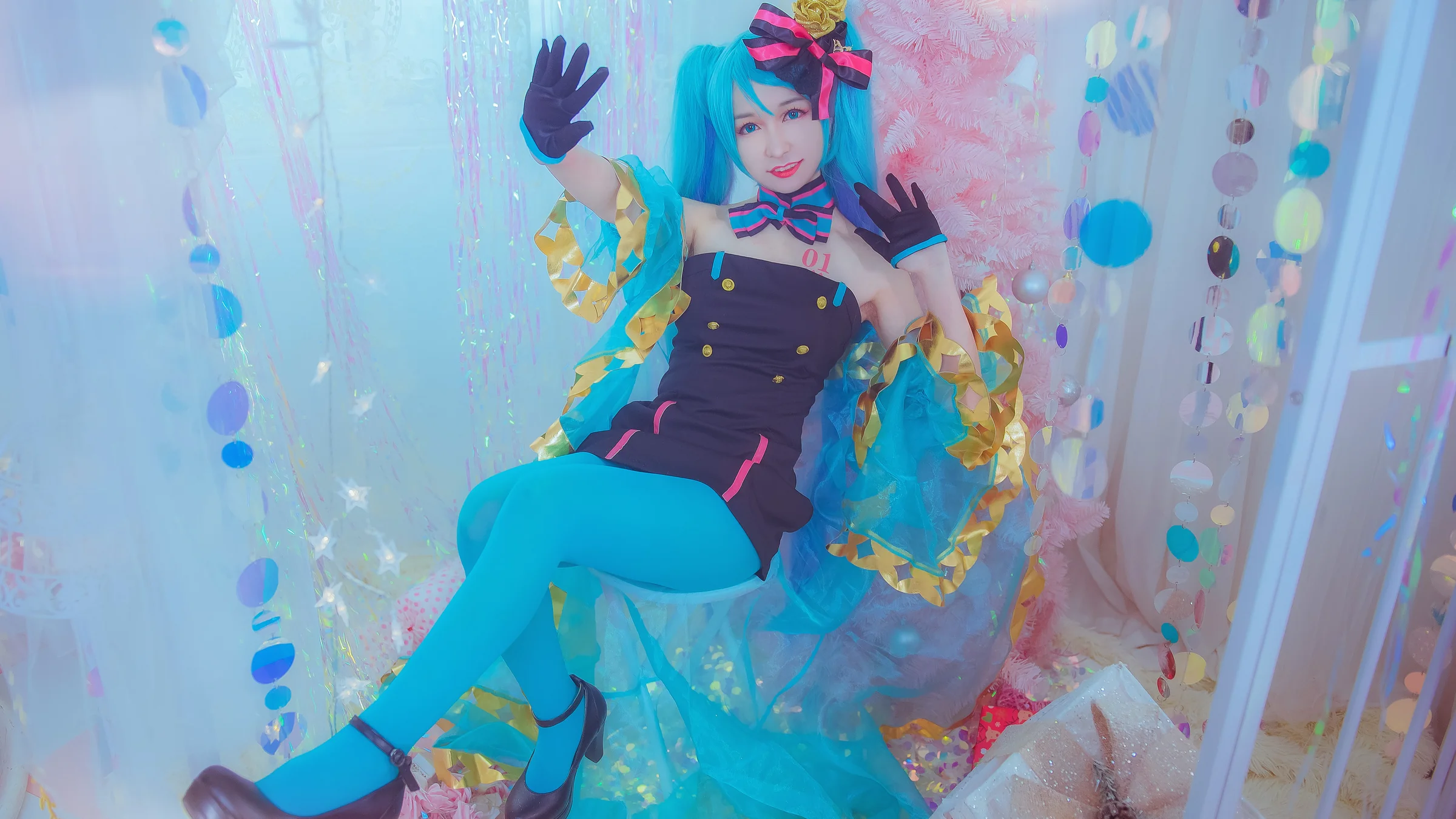 初音未来COS写真 世界第一的公主殿下最可爱了！