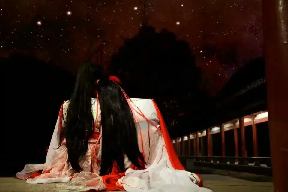 梅花拟人COS写真