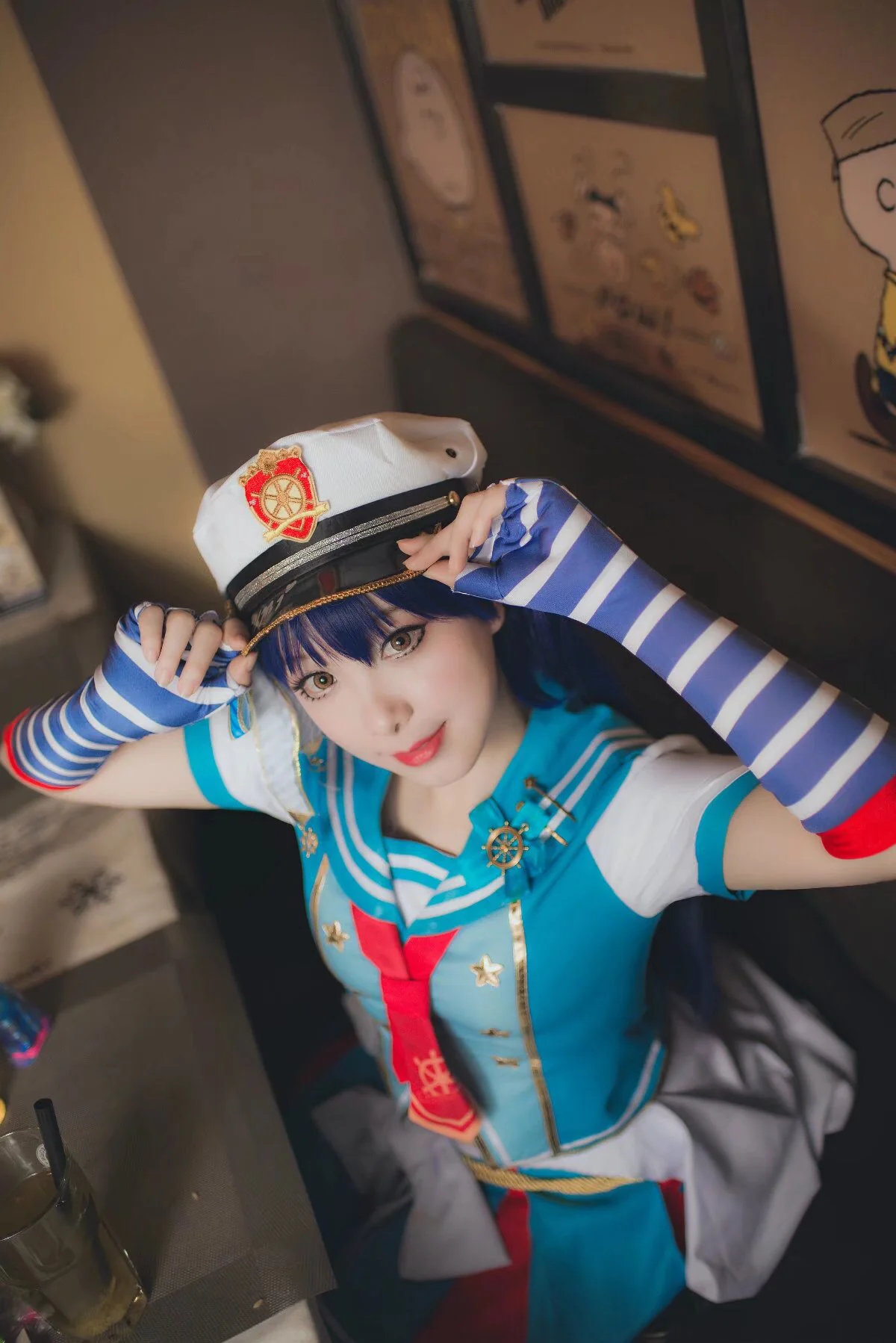 Love live！海未 海军COS写真