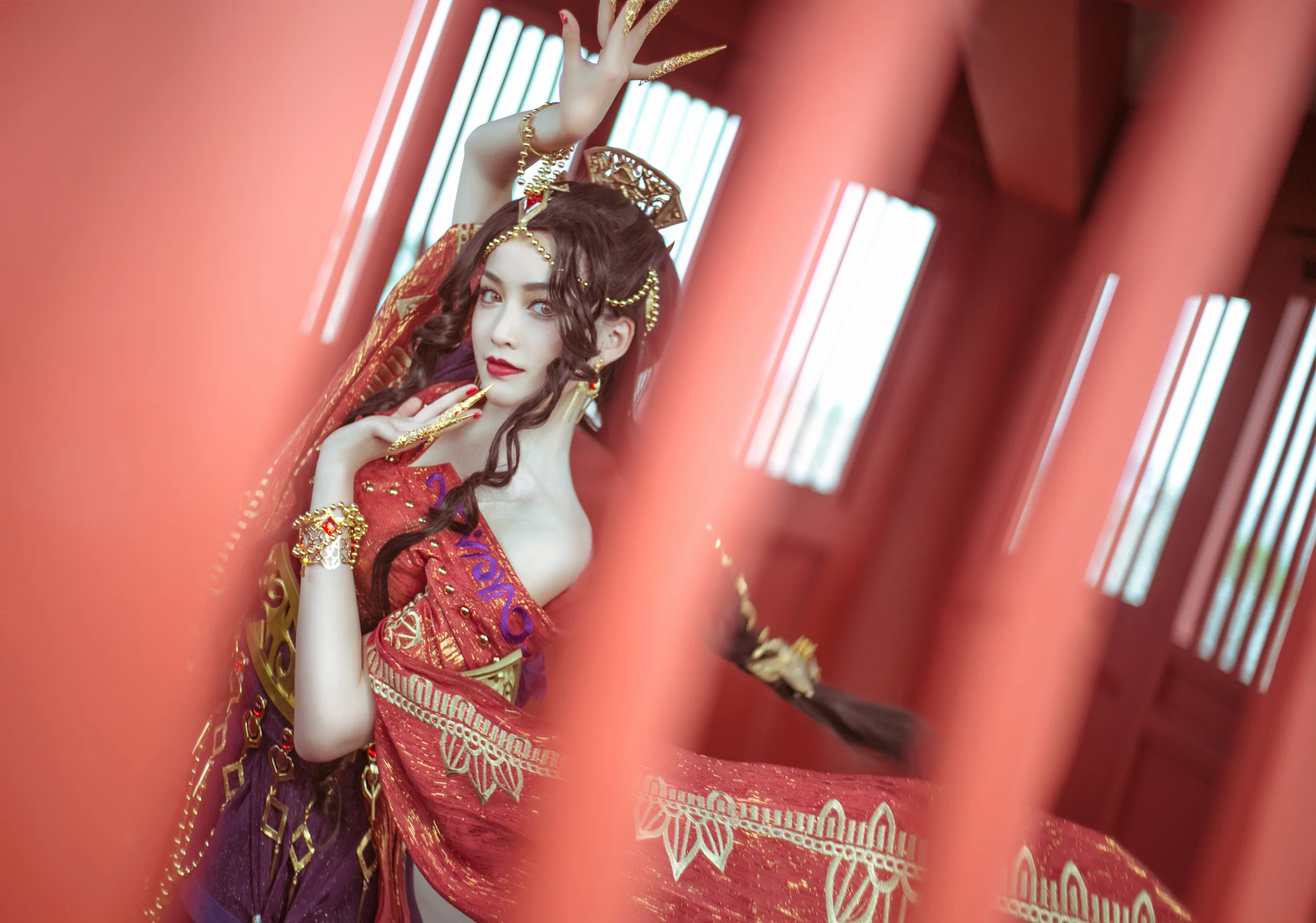 剑侠情缘网络版3罗姆之舞成女COS写真