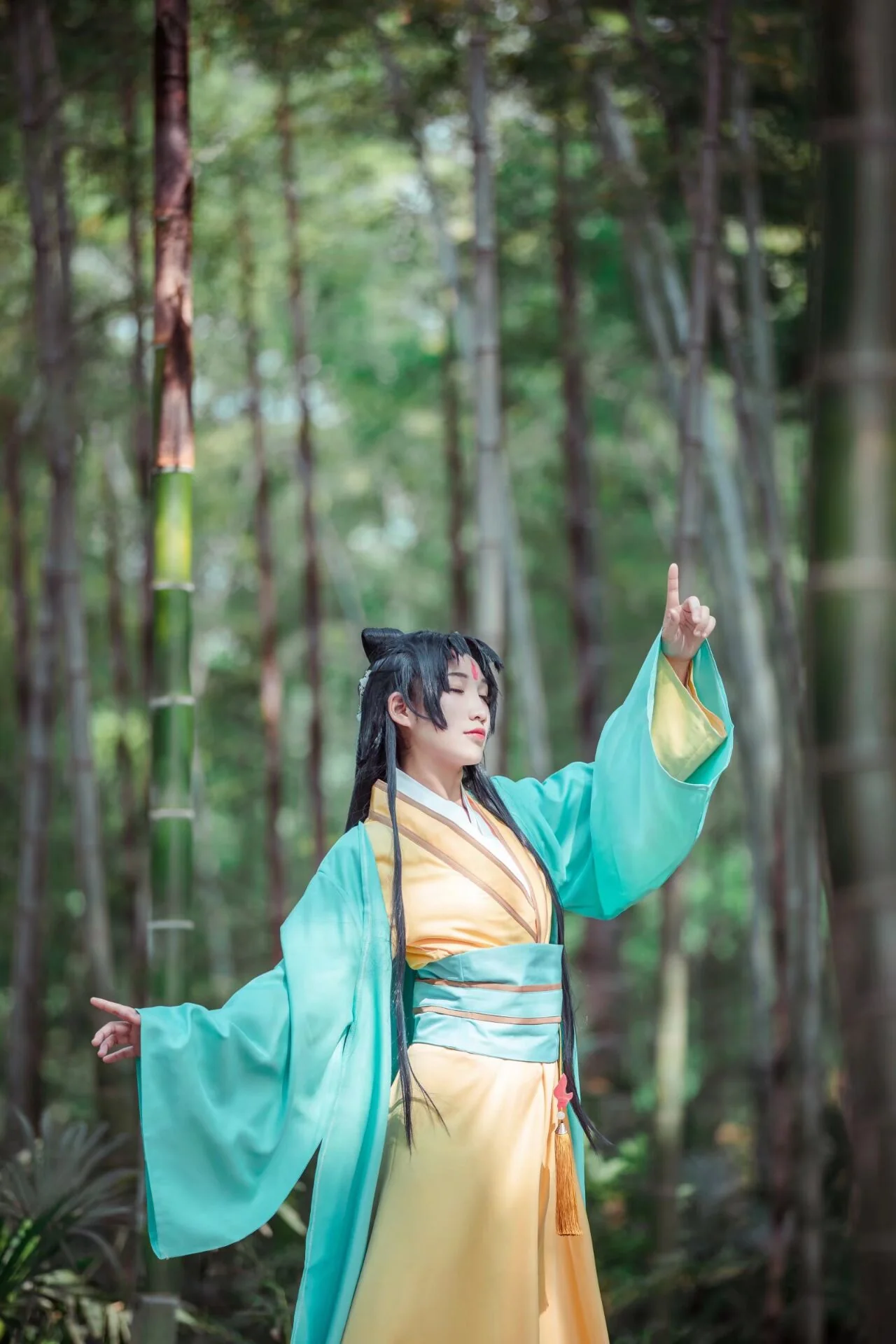 狐妖小红娘 东方淮竹COS写真
