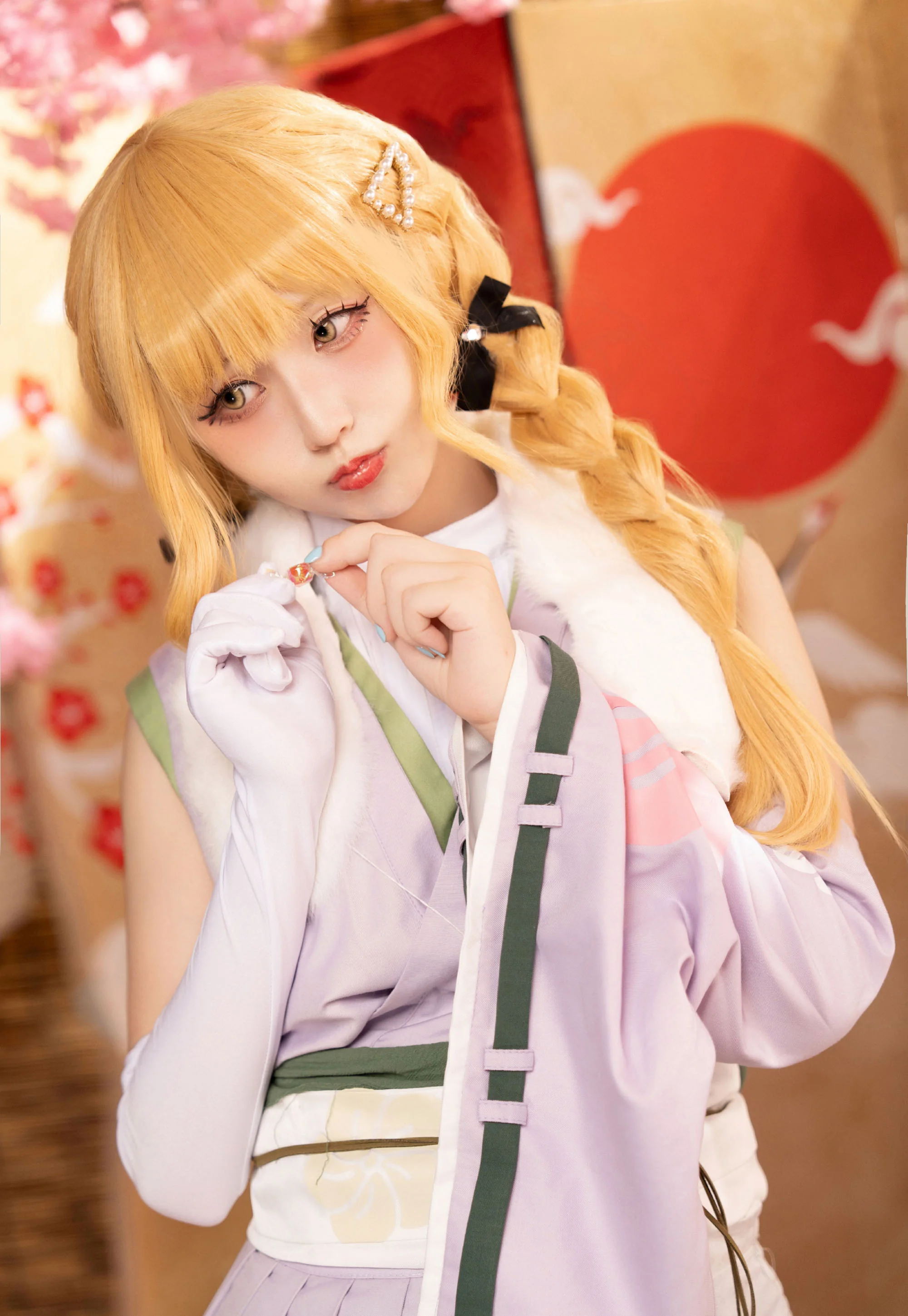 《学园偶像大师》藤田琴音COS写真