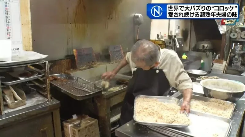 客人擅自拍片分享讓《大阪這間可樂餅店爆紅了》88歲老闆成了世界級偶像｜高清图片集