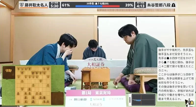 《進擊的將棋》巨人挑戰名人頭銜引爆議論 這是巨大化還是替身使者？｜高清图片集