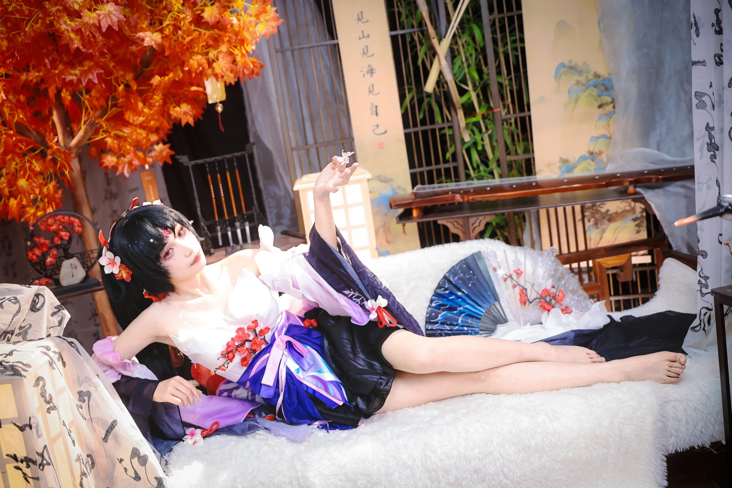 《阴阳师》不知火COS写真