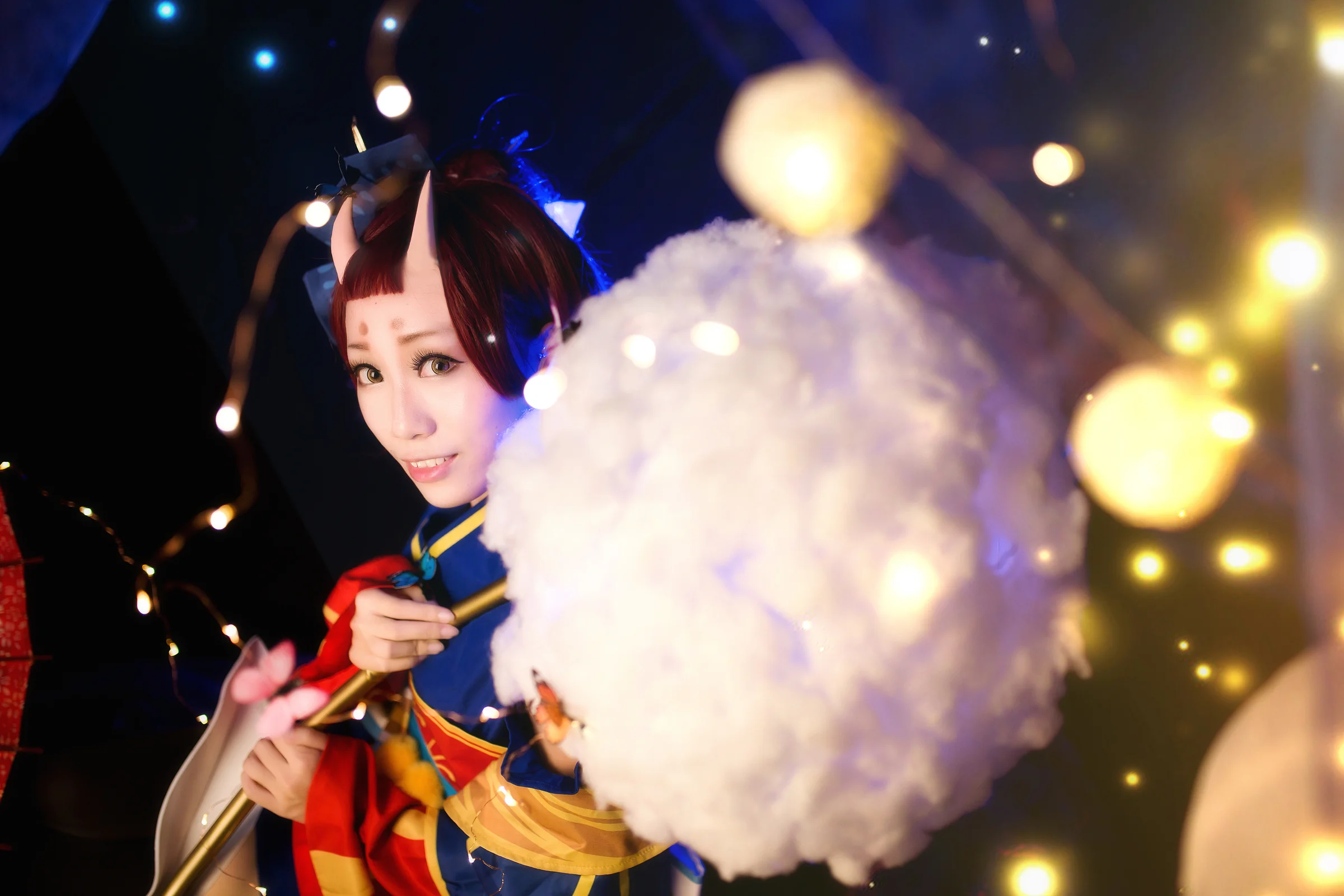 阴阳师 萤草 COS写真 神様、お慈悲を/枯れ木に花咲さか