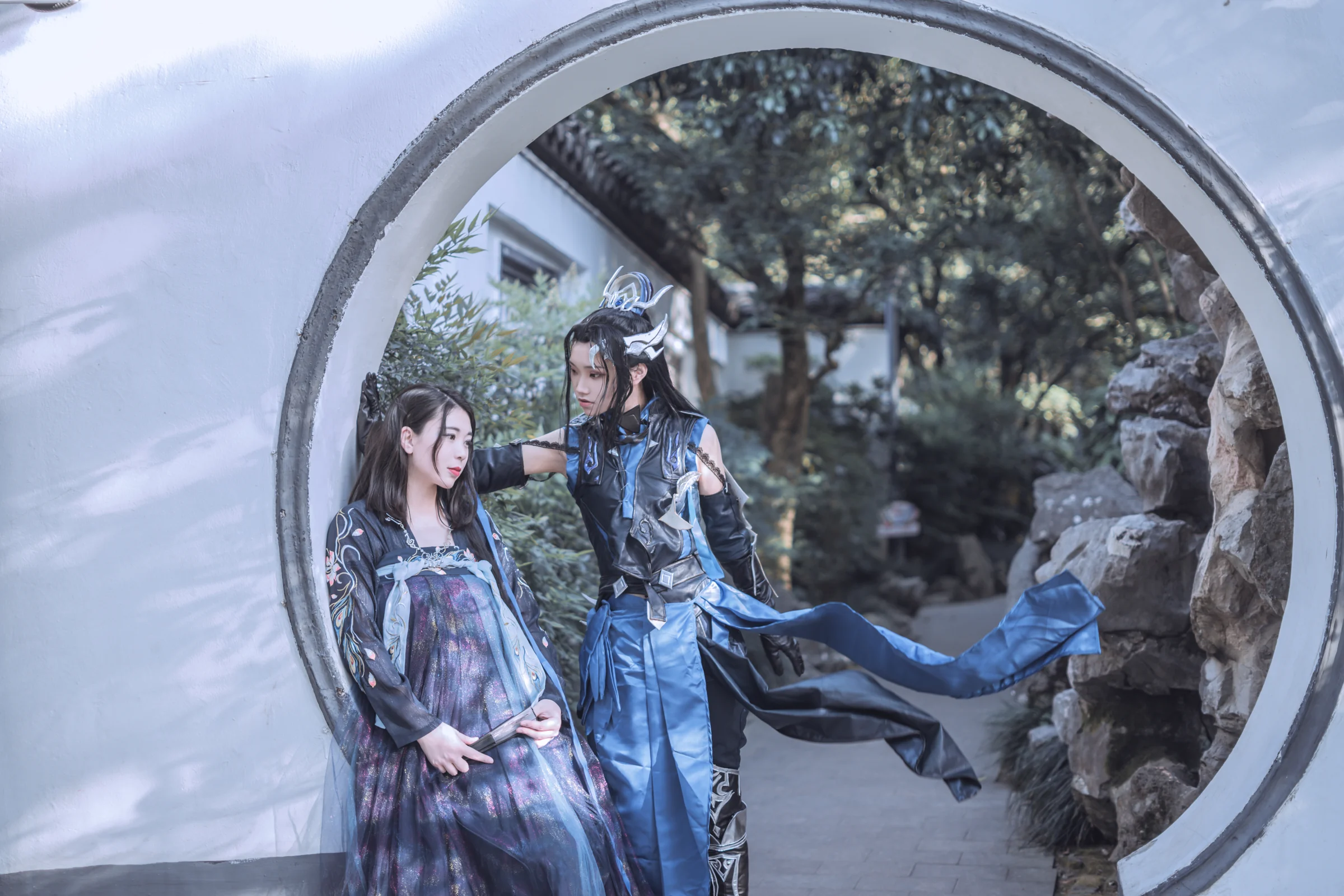 剑网三 唐门 双唐COS写真