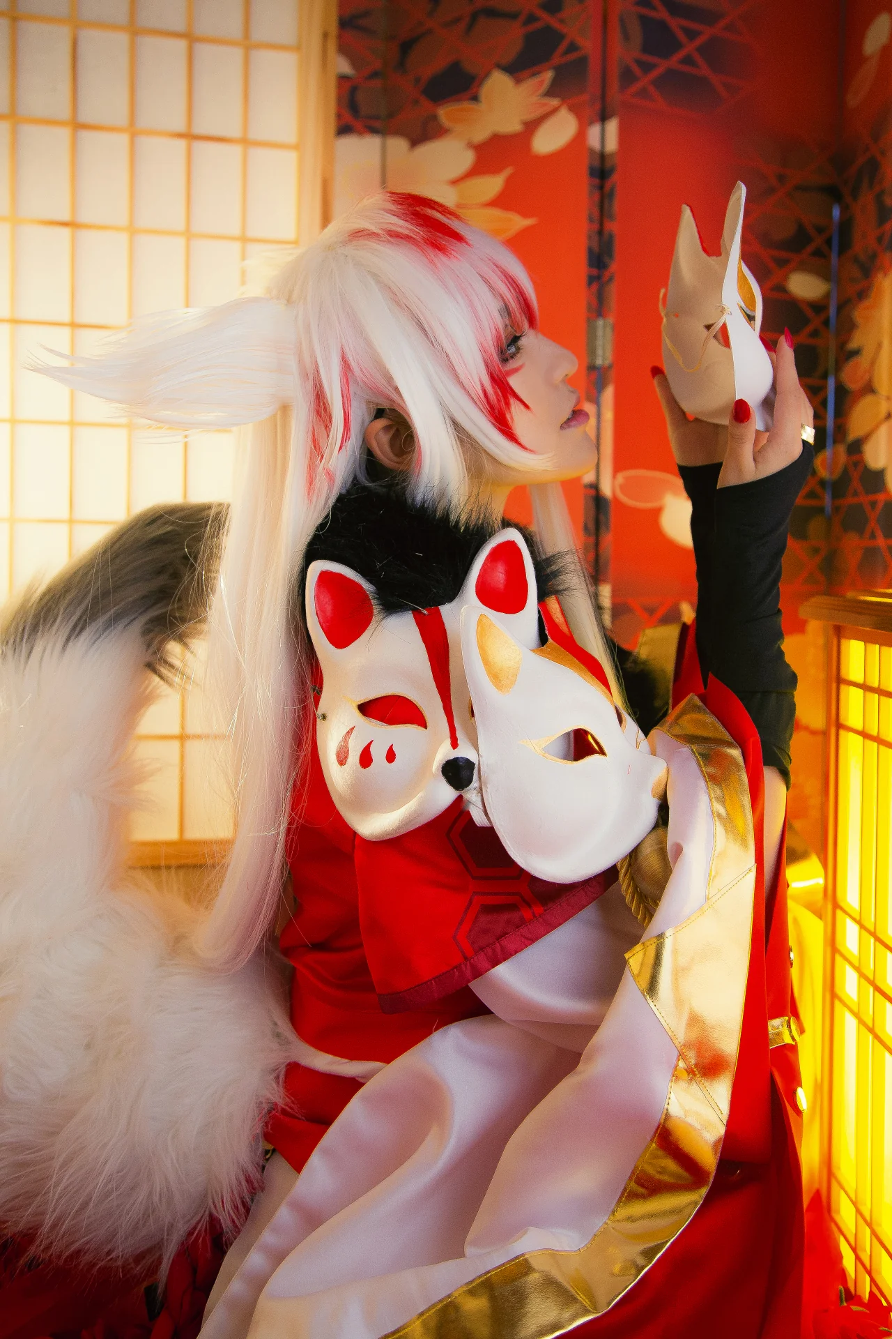 阴阳师妖狐COS写真
