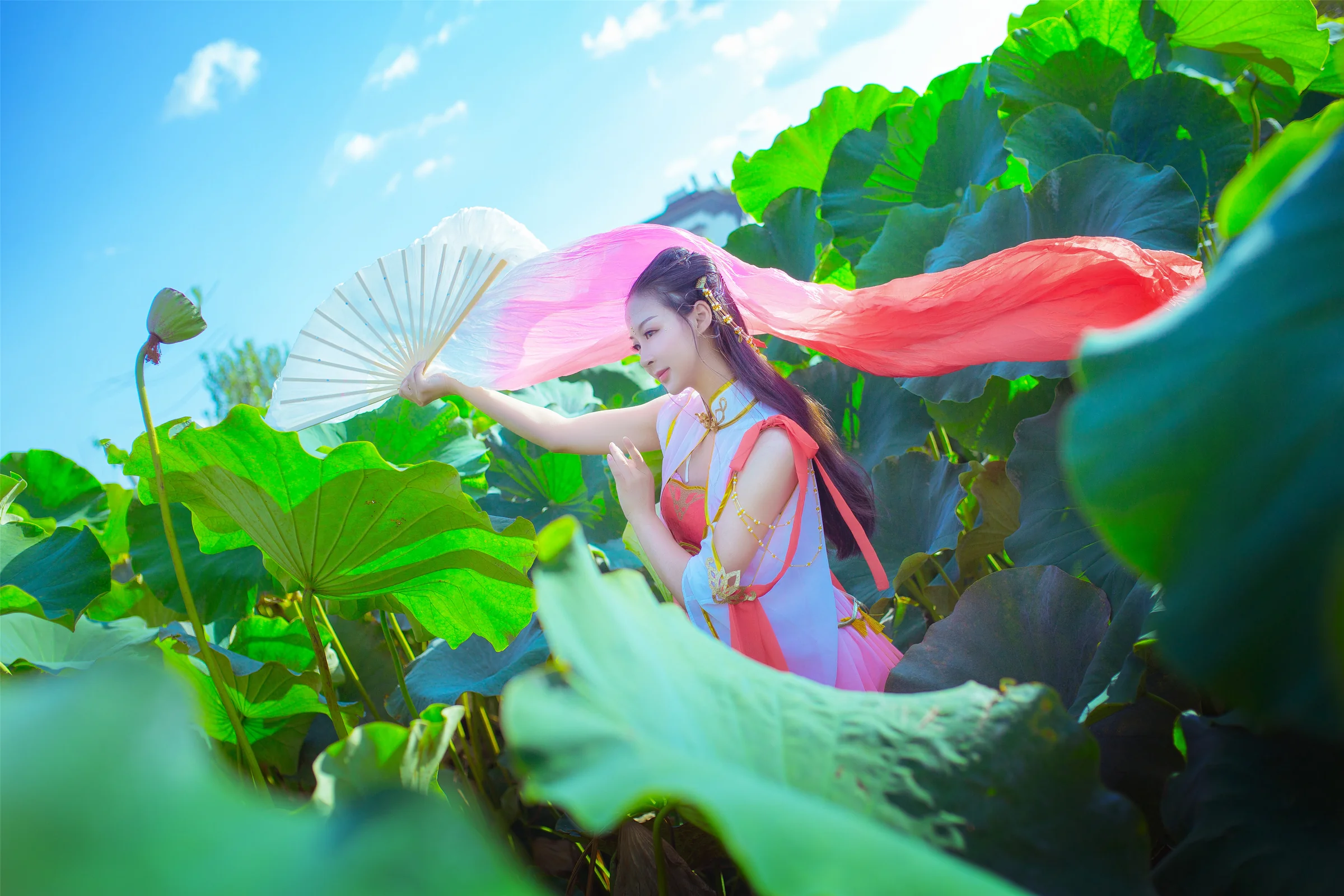天涯明月刀·心王·锦鲤抄COS写真