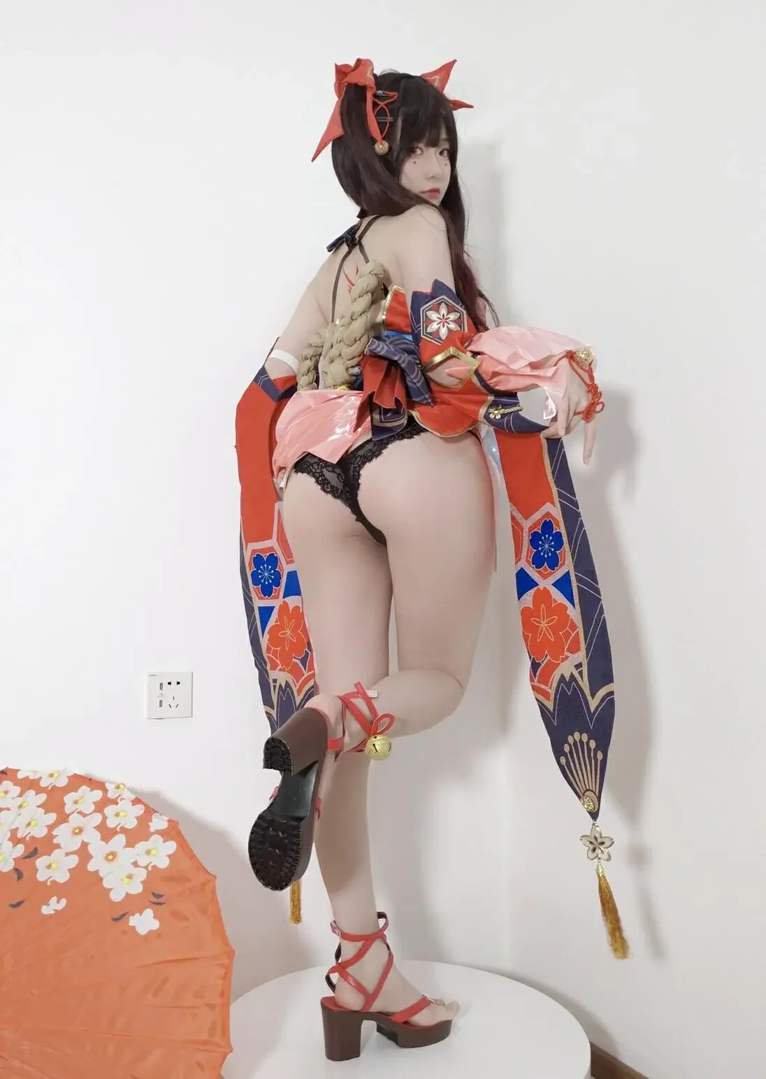 迷之呆梨 – 自撮り写真 花火