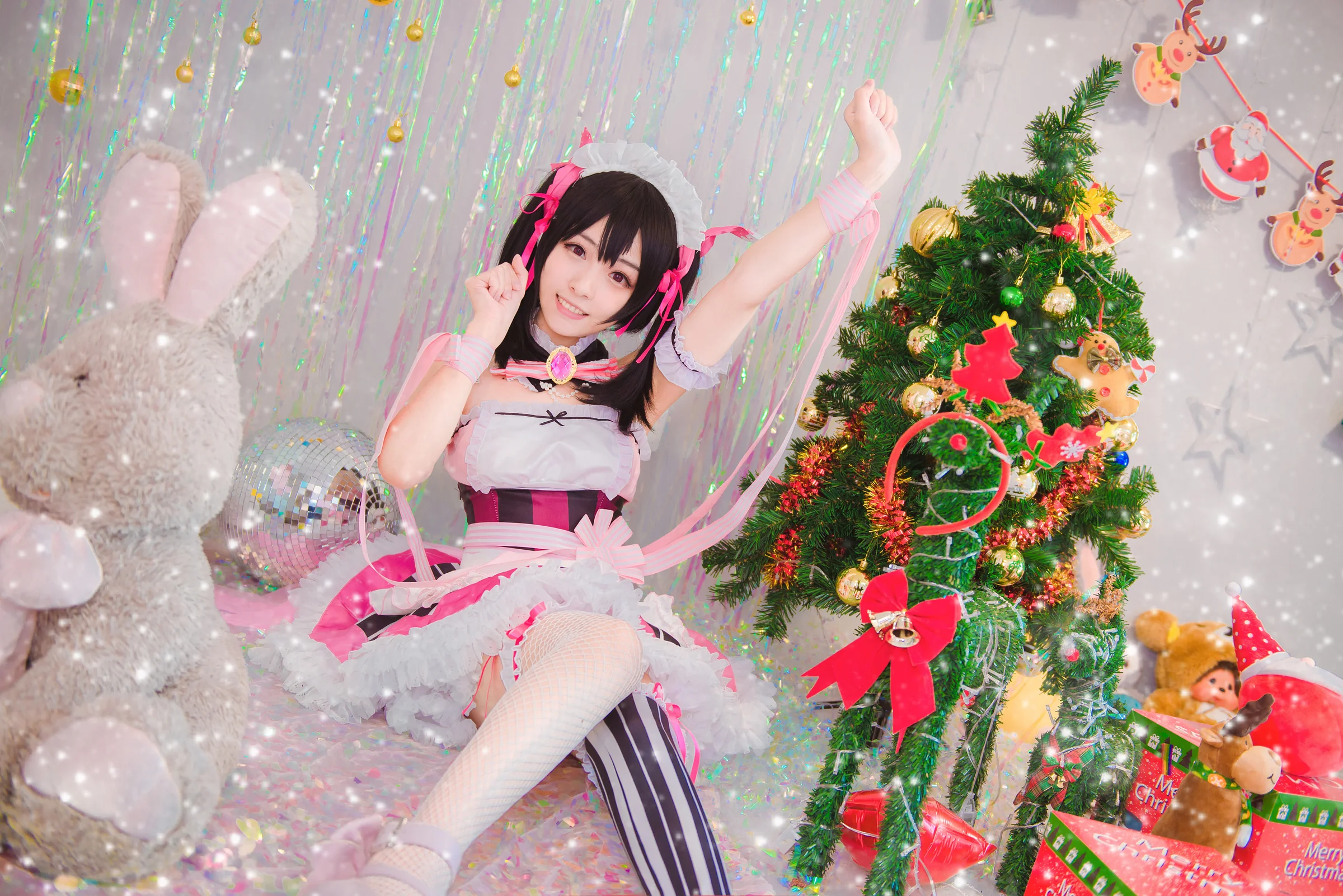 Love live！妮可情人节女仆COS写真