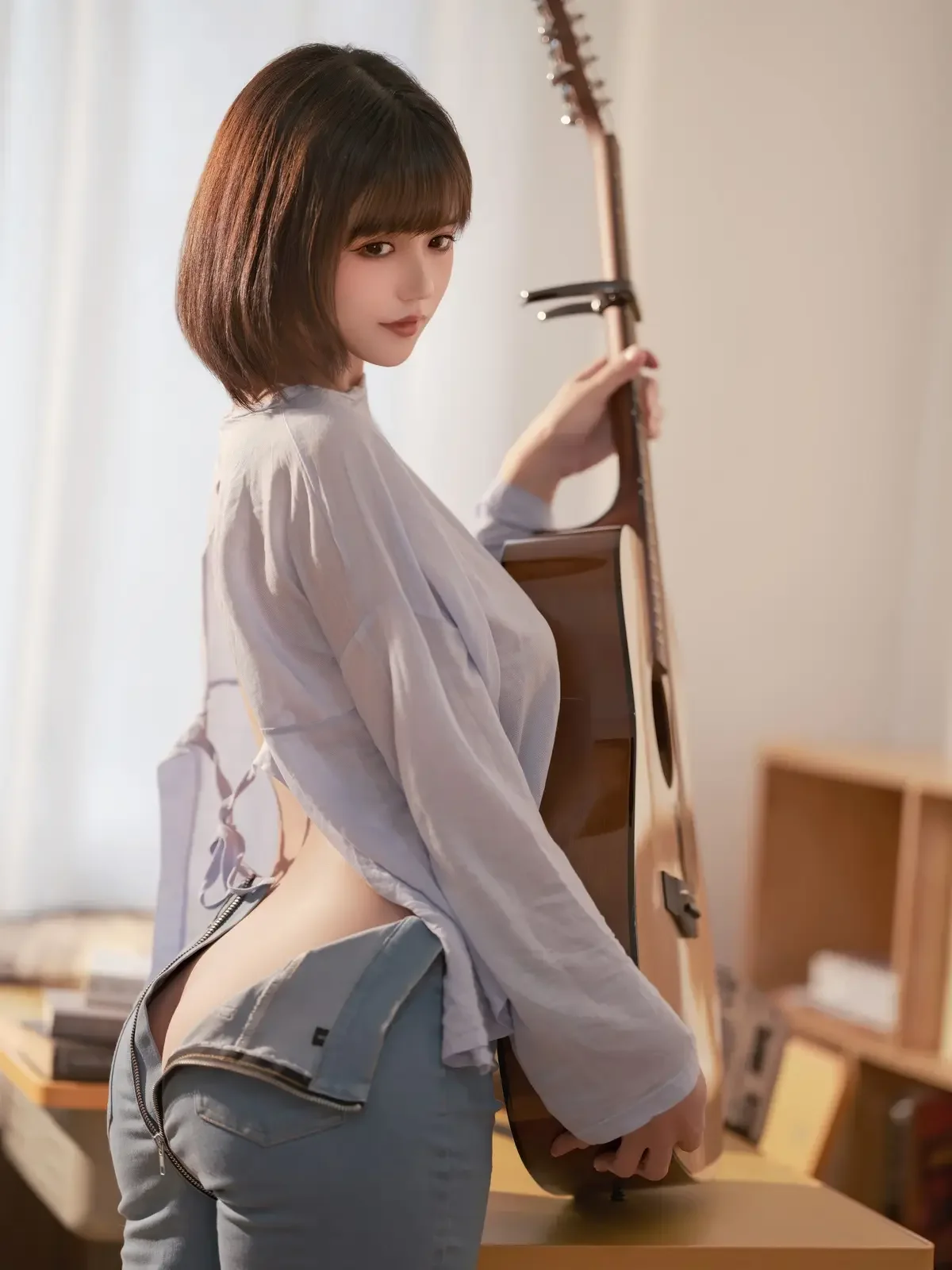 小仓千代w – 吉他少女【20P】｜高清图片集