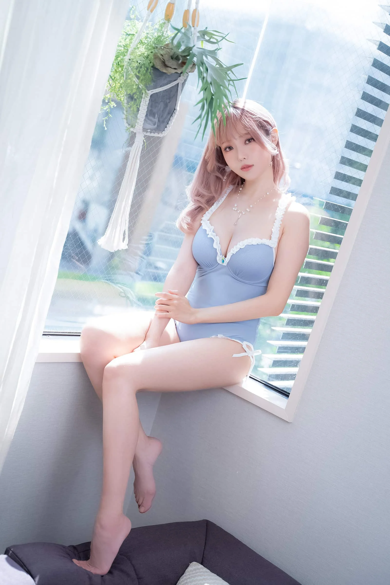 [Ely] – Mist Blue Lady｜高清图片集