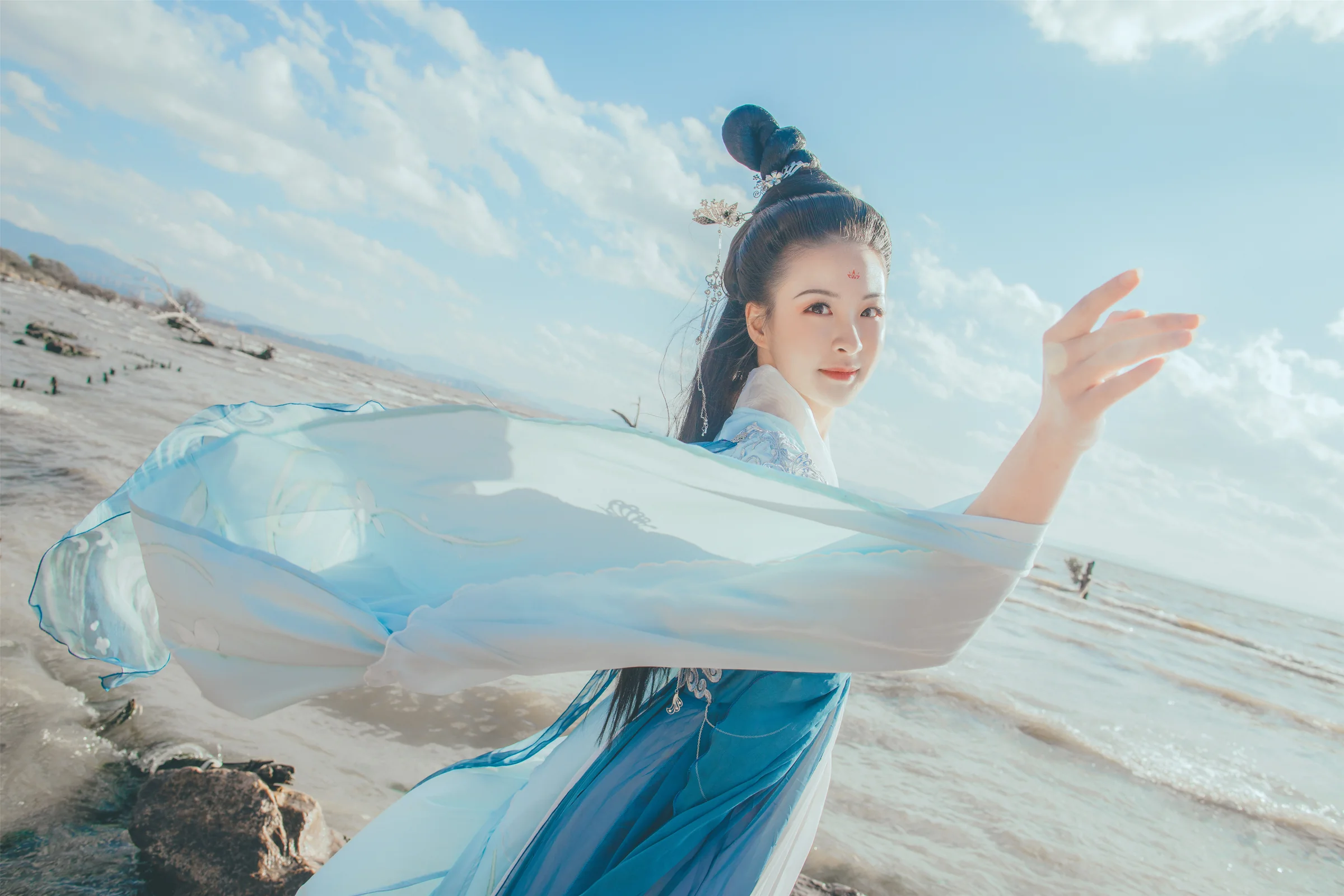 【COS写真正片/瑶音】移花宫·T9·凉竹九秋