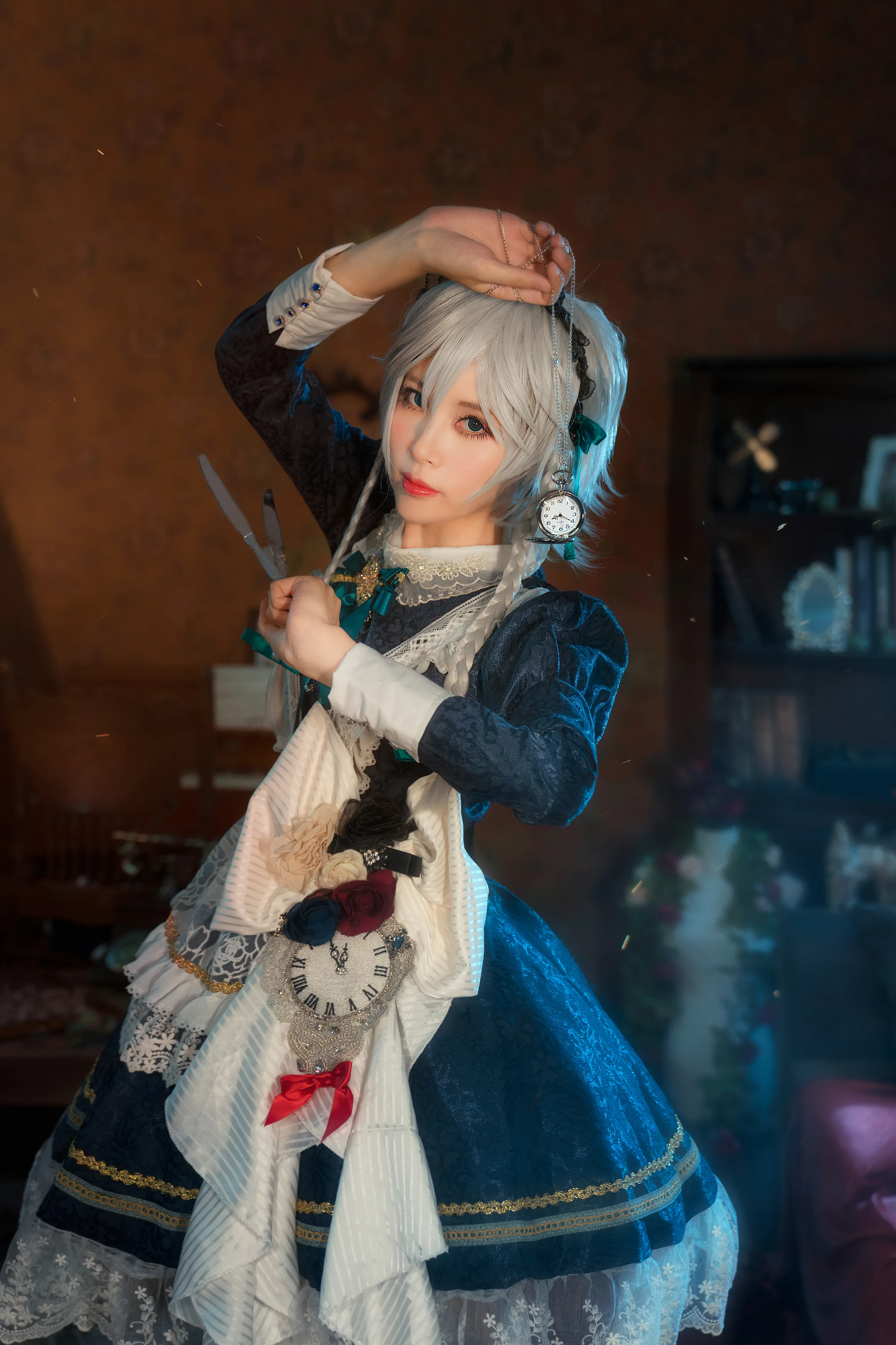 东方project红魔组蕾米莉亚 十六夜咲夜 COS写真