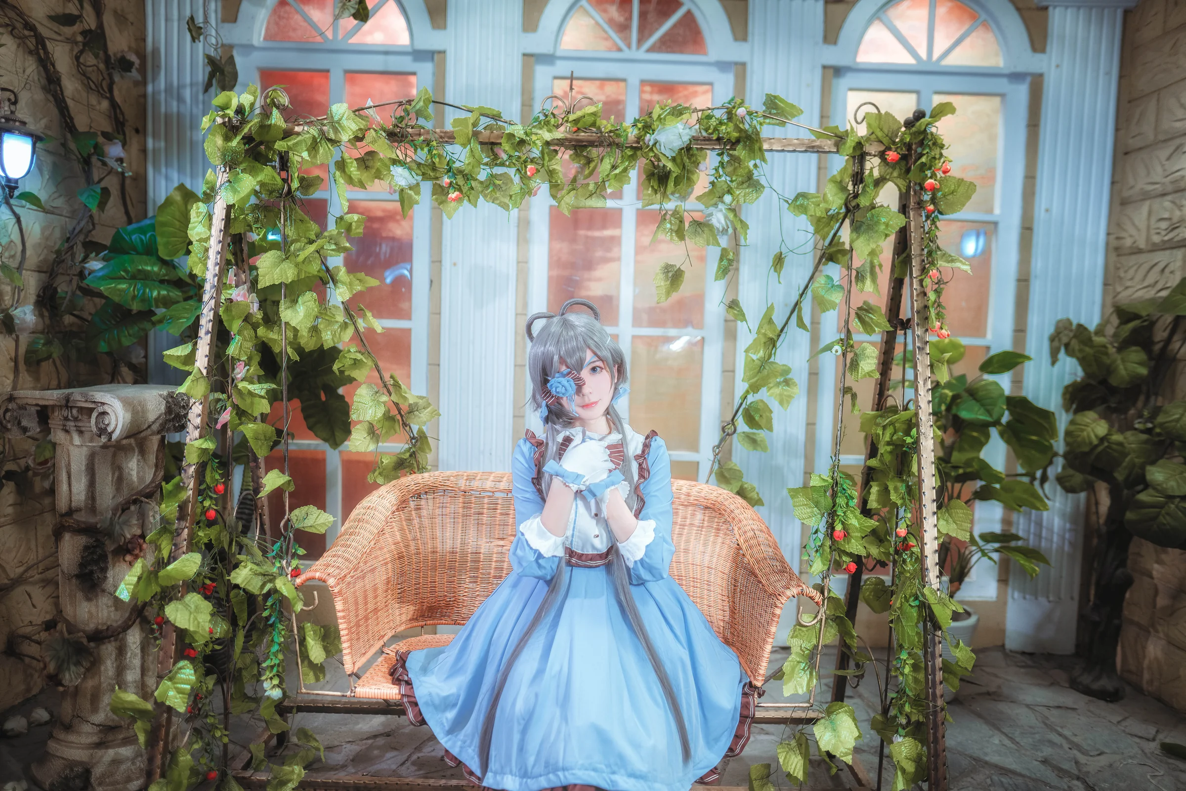 TYA事务所 Vsinger 山茶洛天依COS写真
