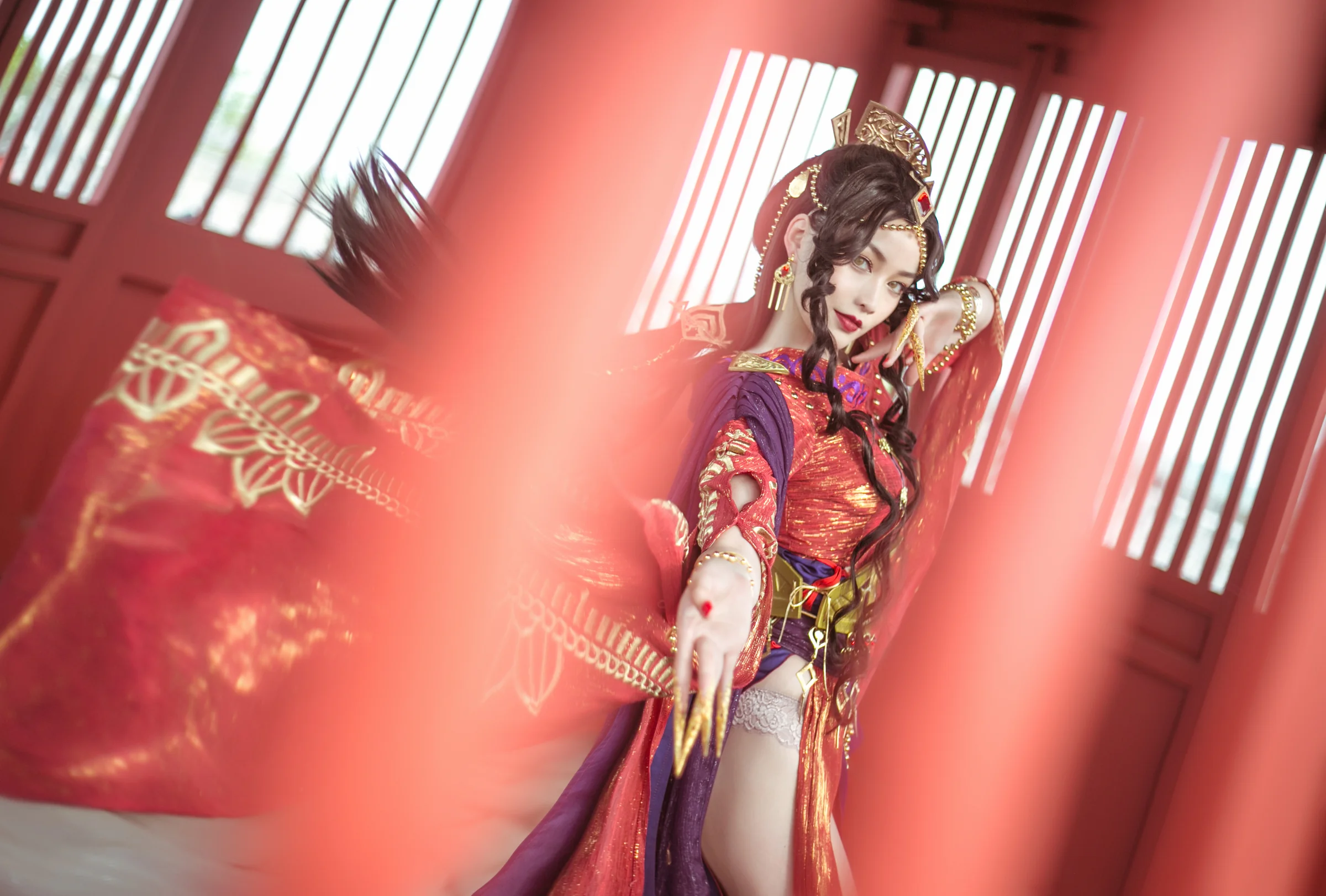 剑侠情缘网络版3罗姆之舞成女COS写真