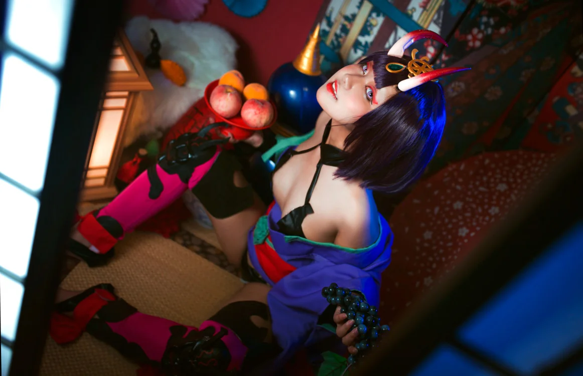 Fate/GrandOrder 酒吞童子COS写真