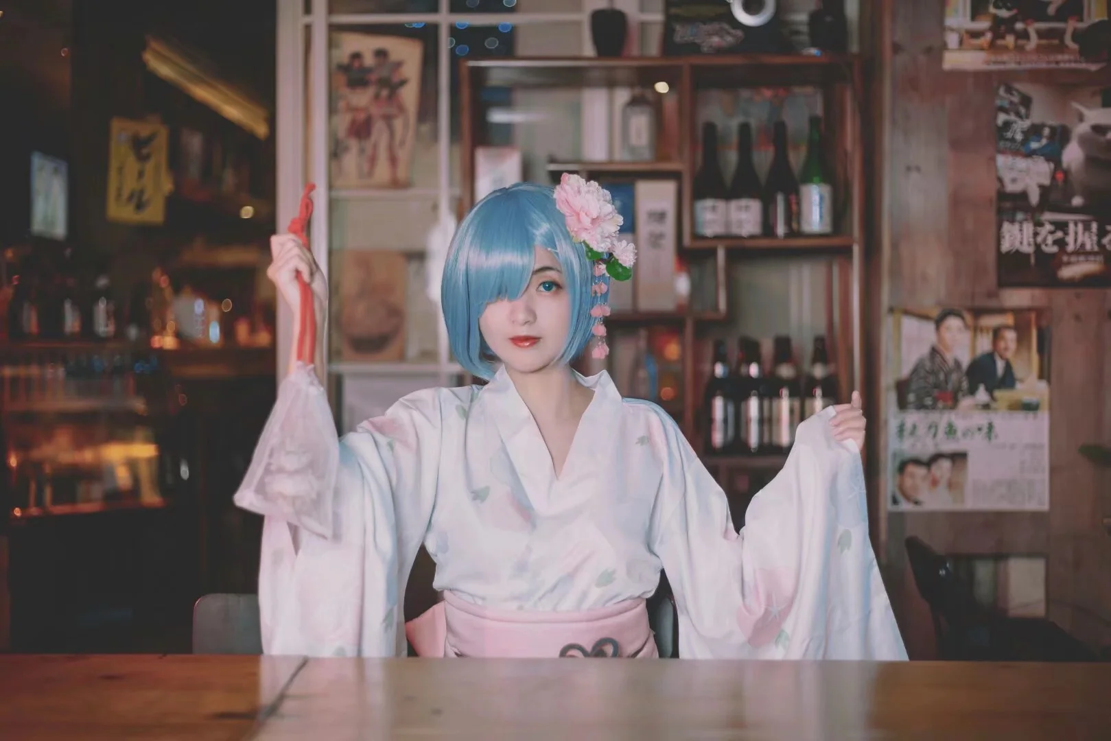 从零开始的异世界生活蕾姆和服浴衣COS写真正片