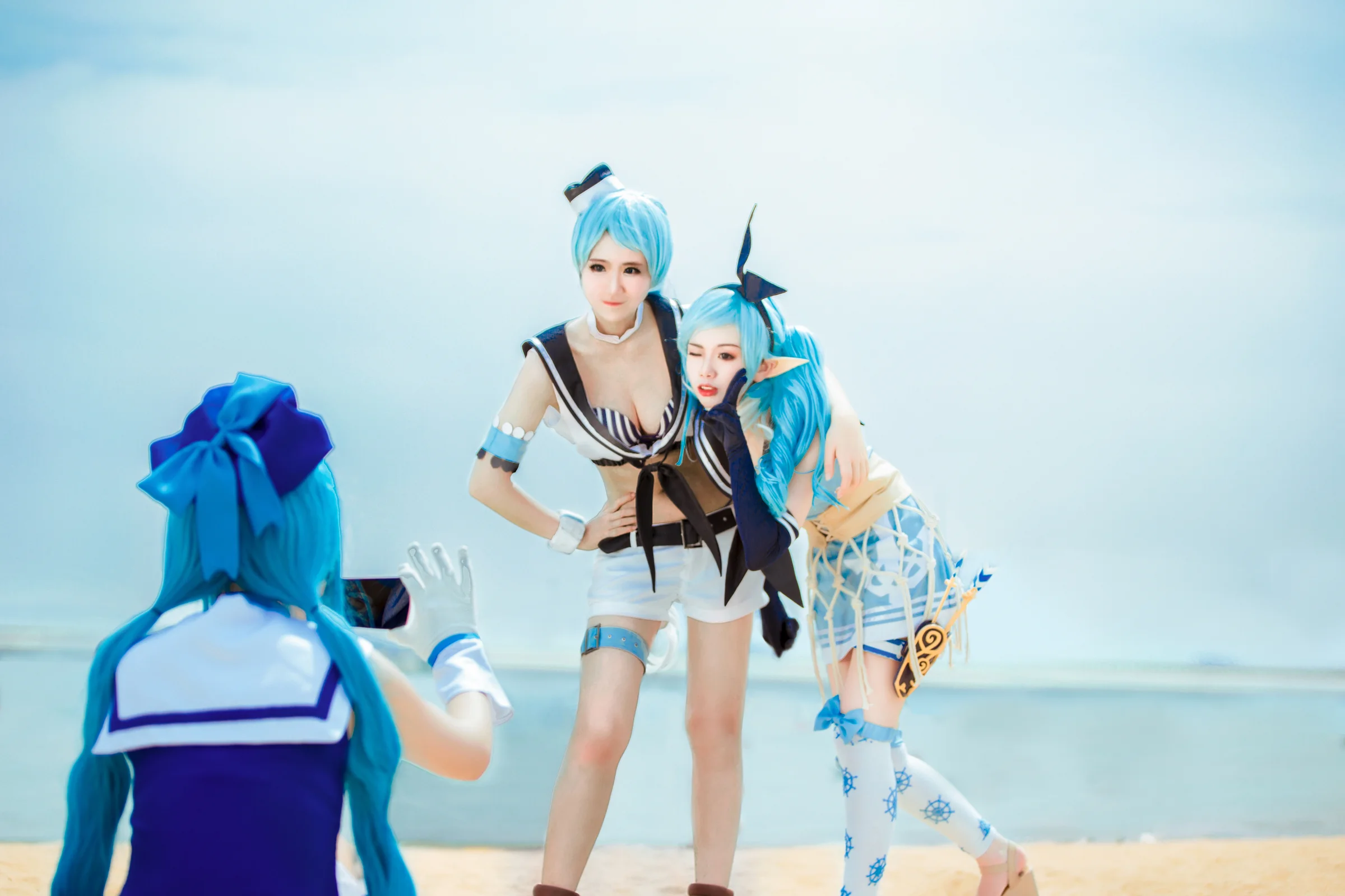 龙之谷 学者COS写真
