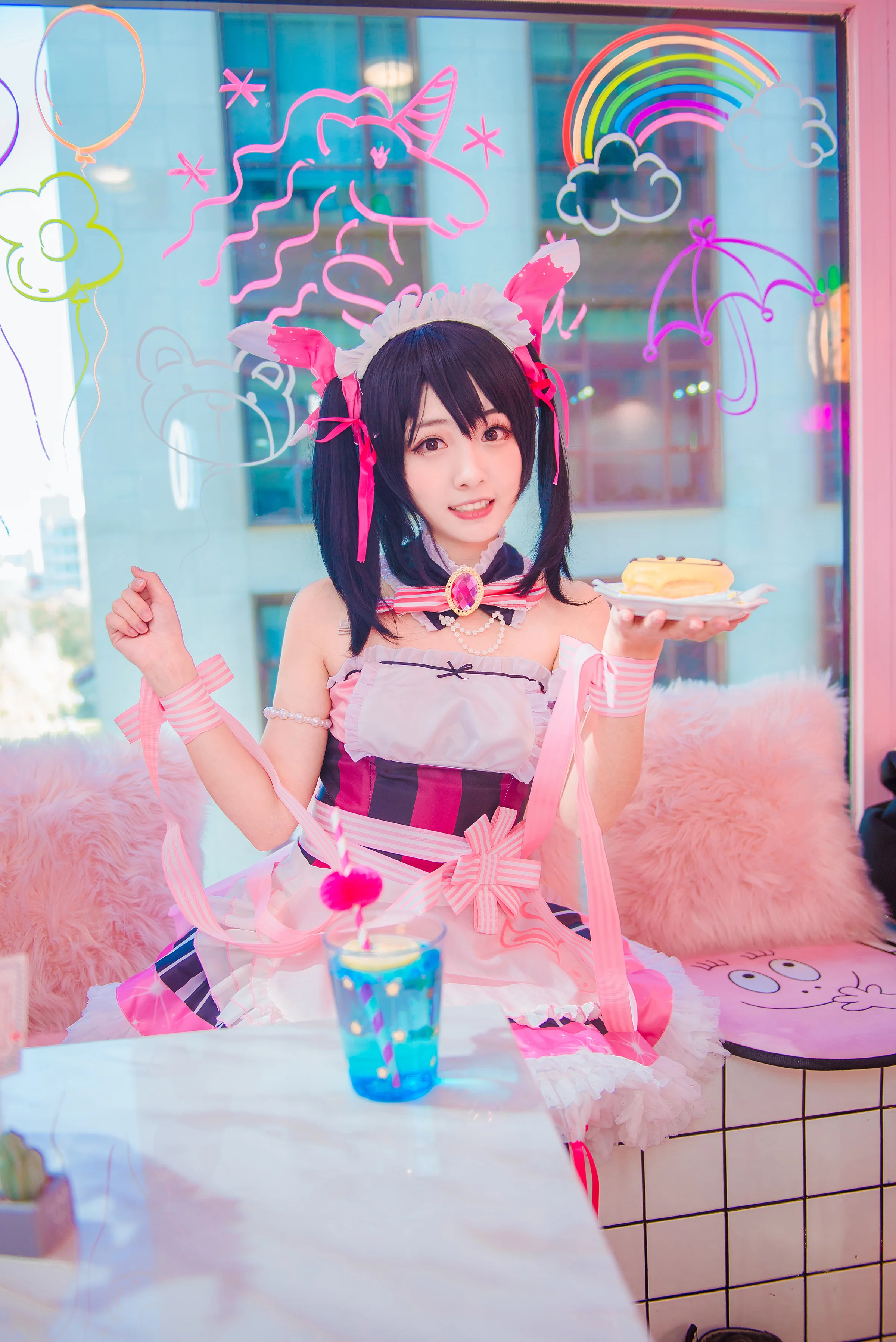 Love live！妮可情人节女仆COS写真