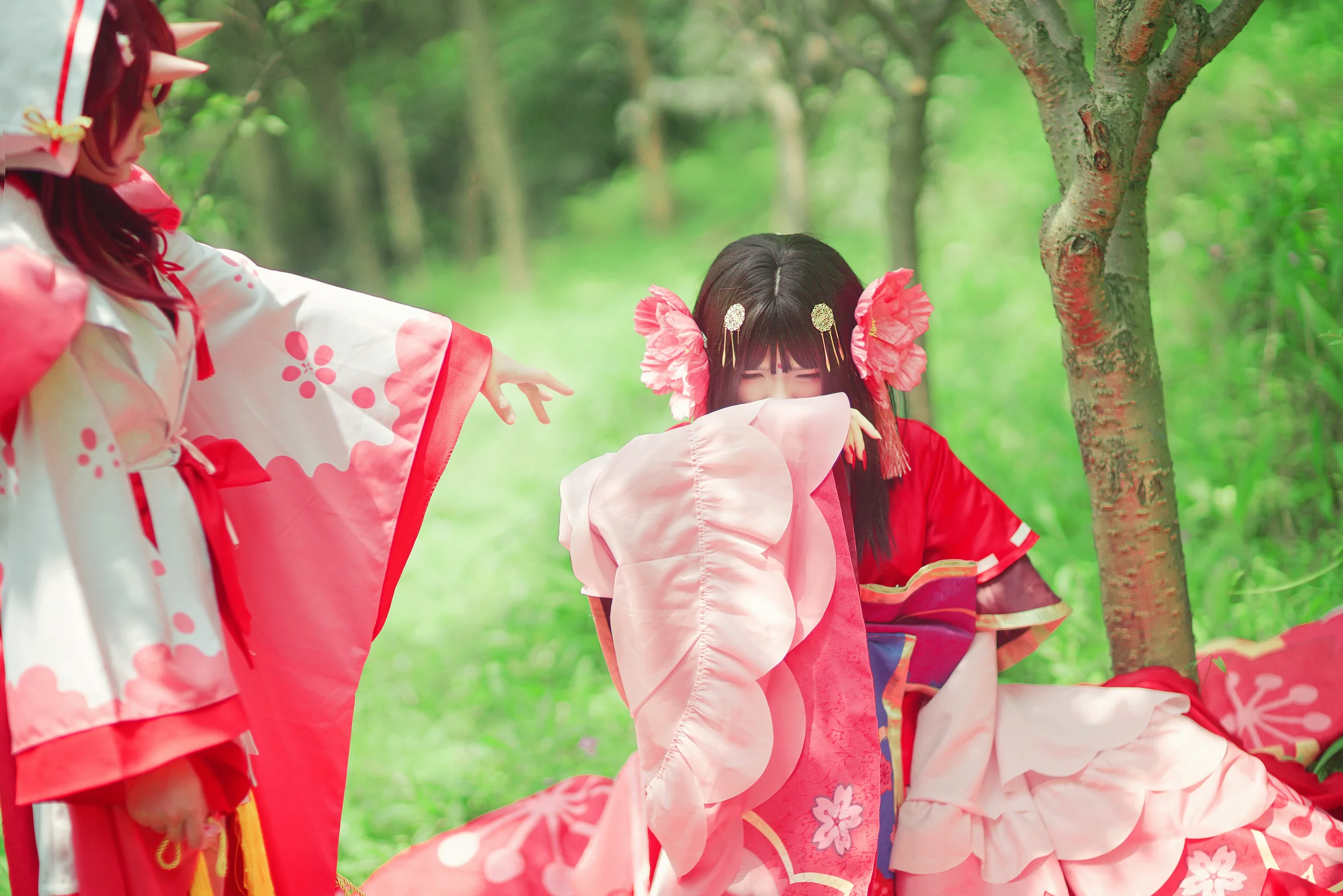 阴阳师——樱与桃COS写真【剧情cp向】