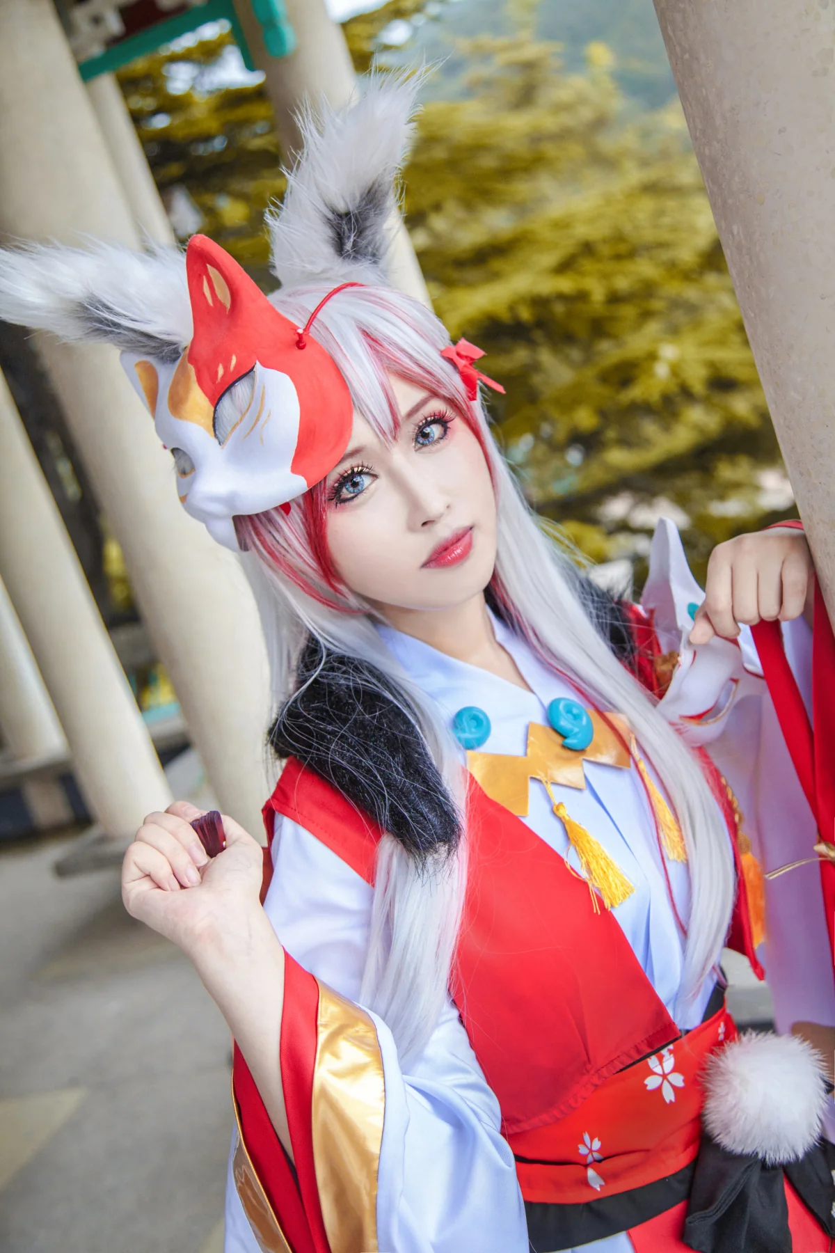 阴阳师手游 妖狐COS写真
