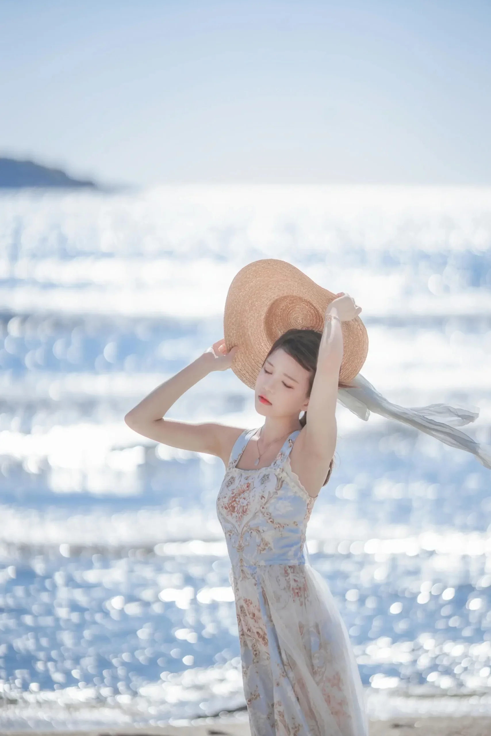 桜桃喵 – 发光的海｜高清图片集