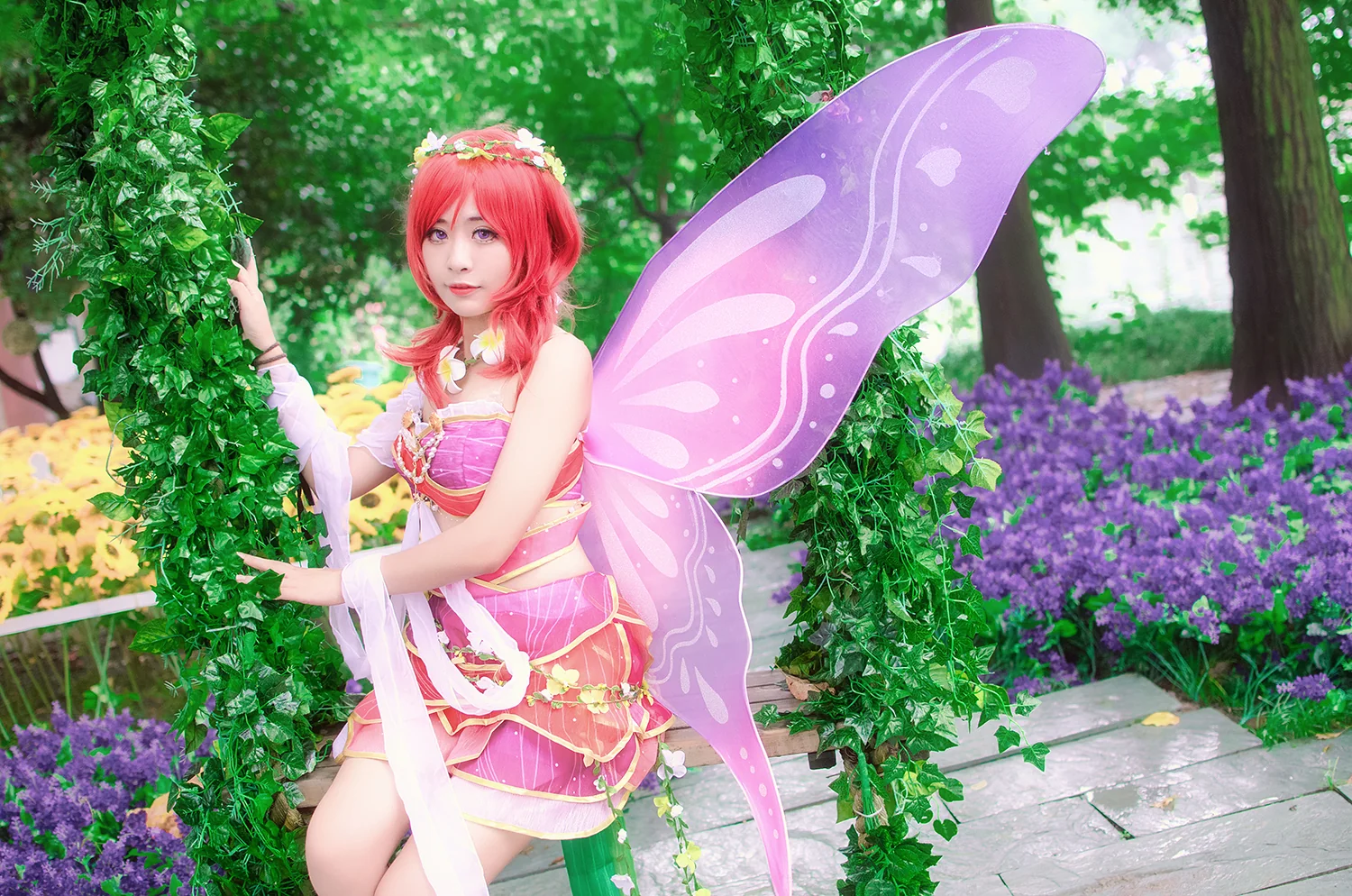 Love Live！花妖精真姬COS写真