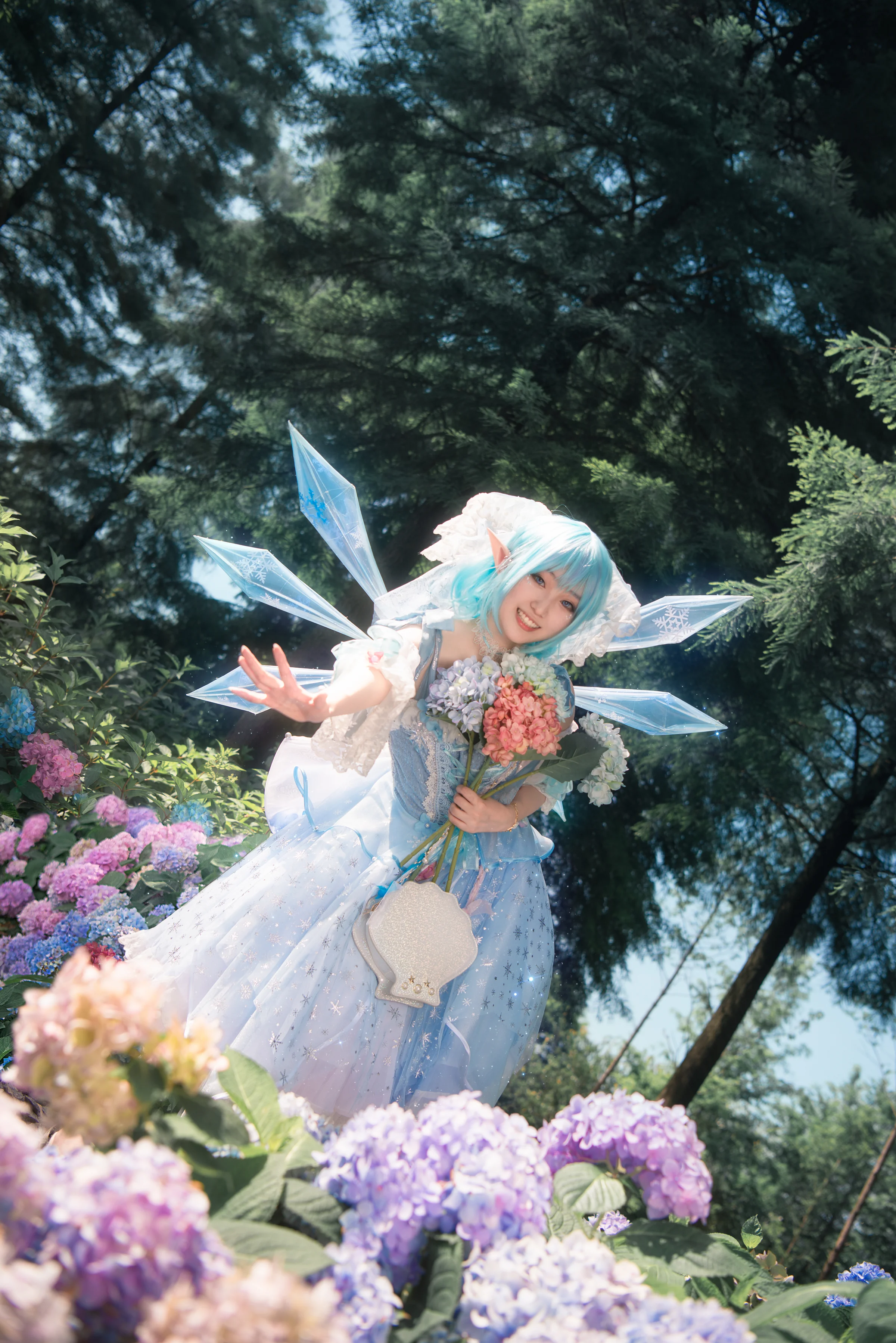 东方project 琪露诺 COS写真