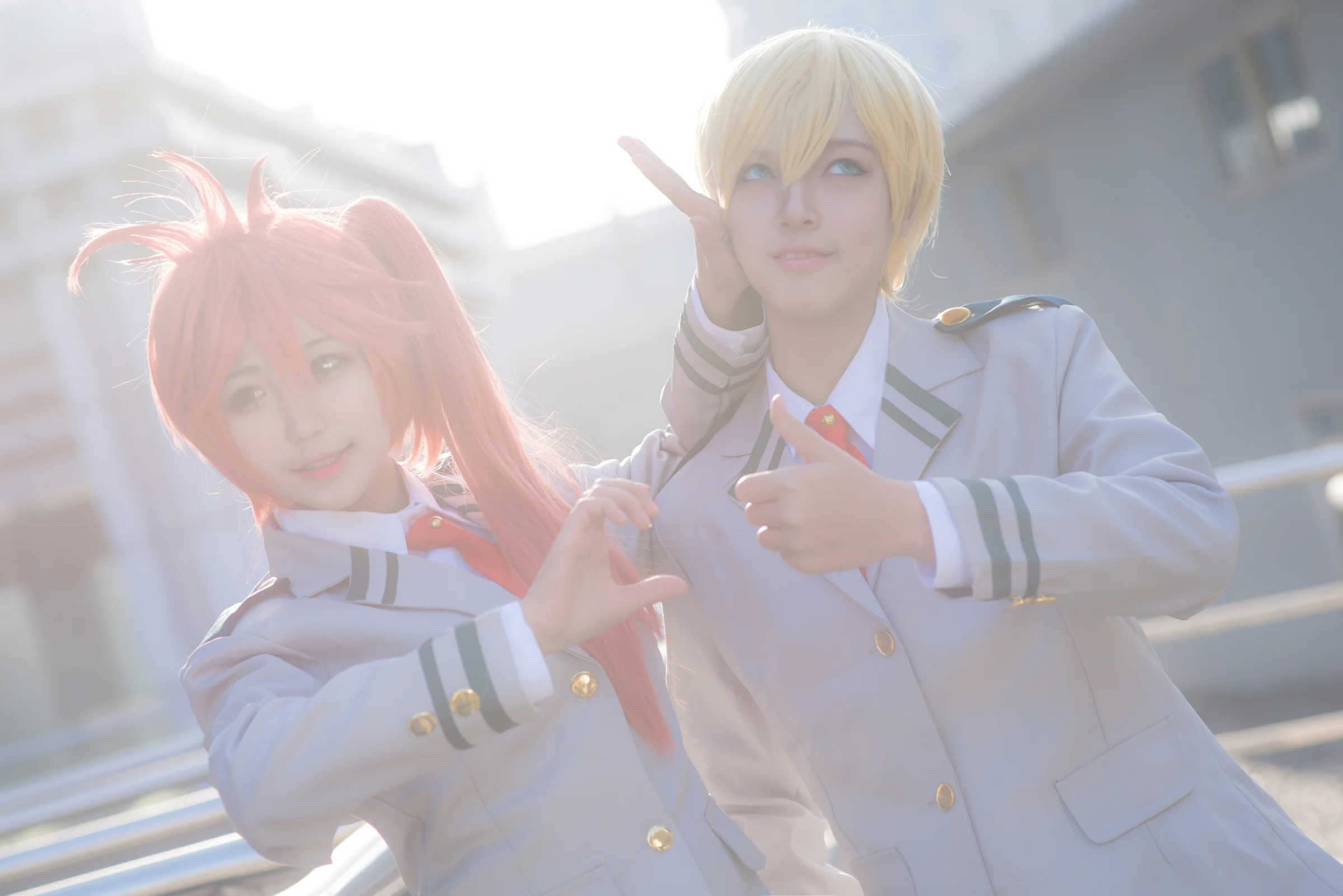 我的英雄学院 物间x拳藤COS写真