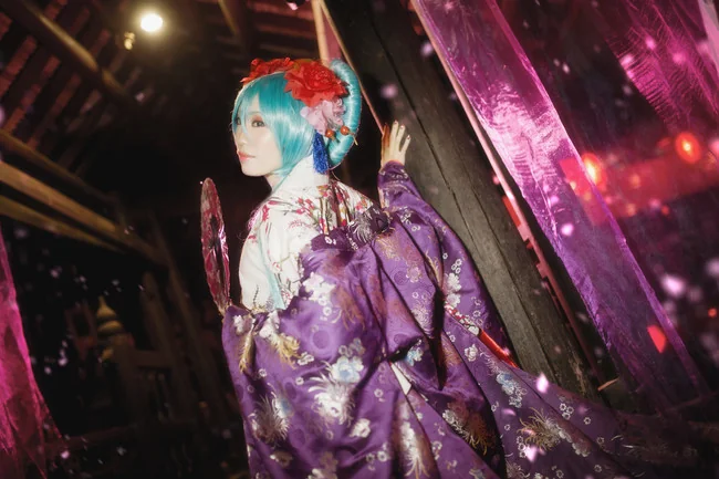 VOCALOID 雨梦楼 miku COS写真