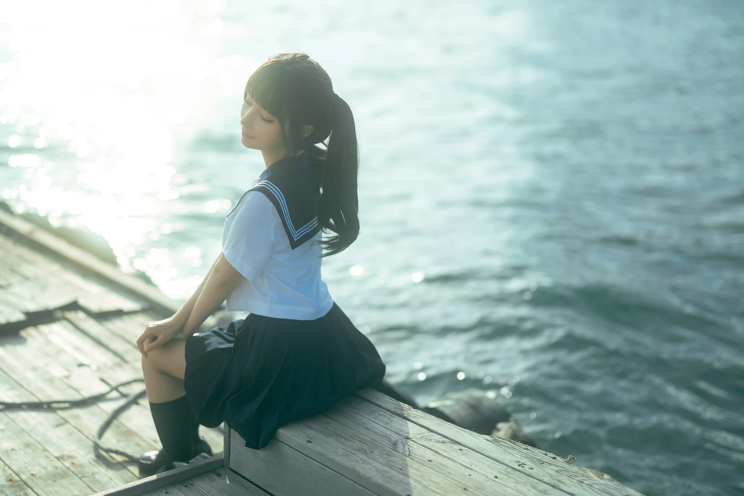 蠢沫沫 – 海风｜高清图片集
