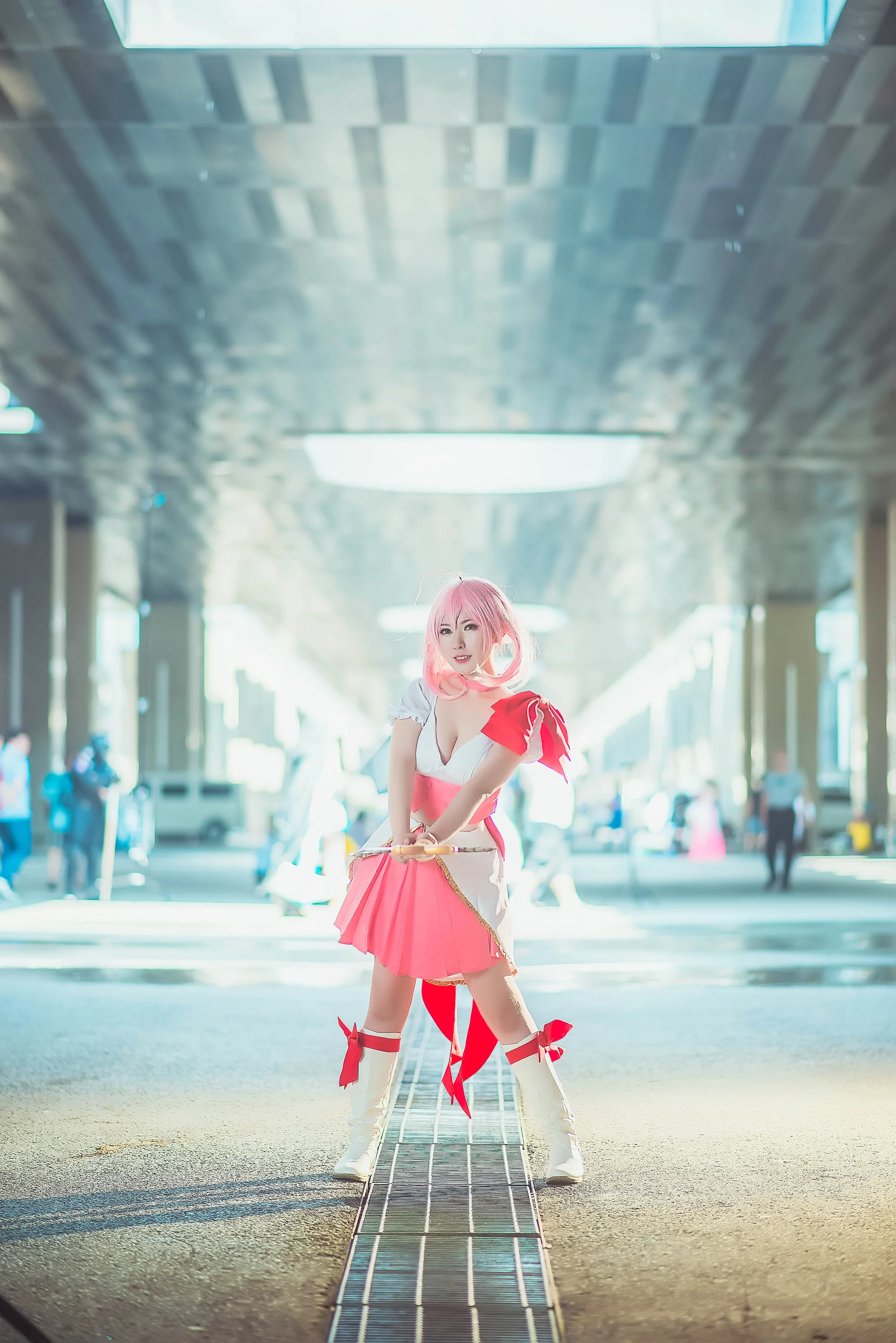 魔法少女 卯野咲COS写真