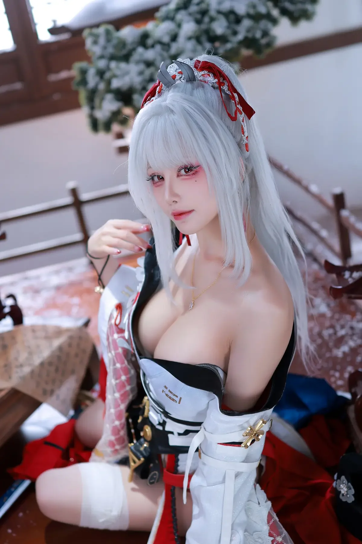 水淼Aqua – 鸣潮 绯雪【51P】｜高清图片集