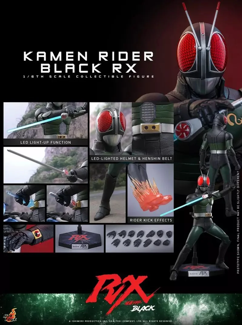 Hot Toys推出《假面騎士Black RX》1/6比例可動模型 我是太陽之子！假面騎士Black~R~X！｜高清图片集