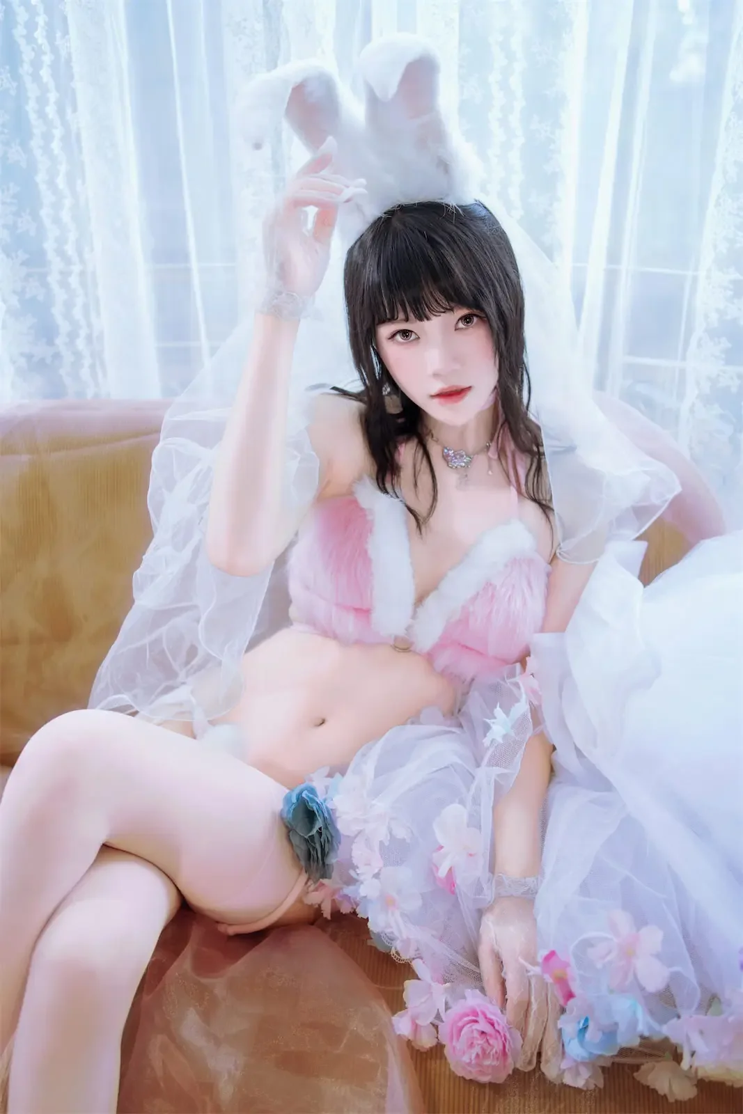 桜桃喵 – 花嫁兔｜高清图片集