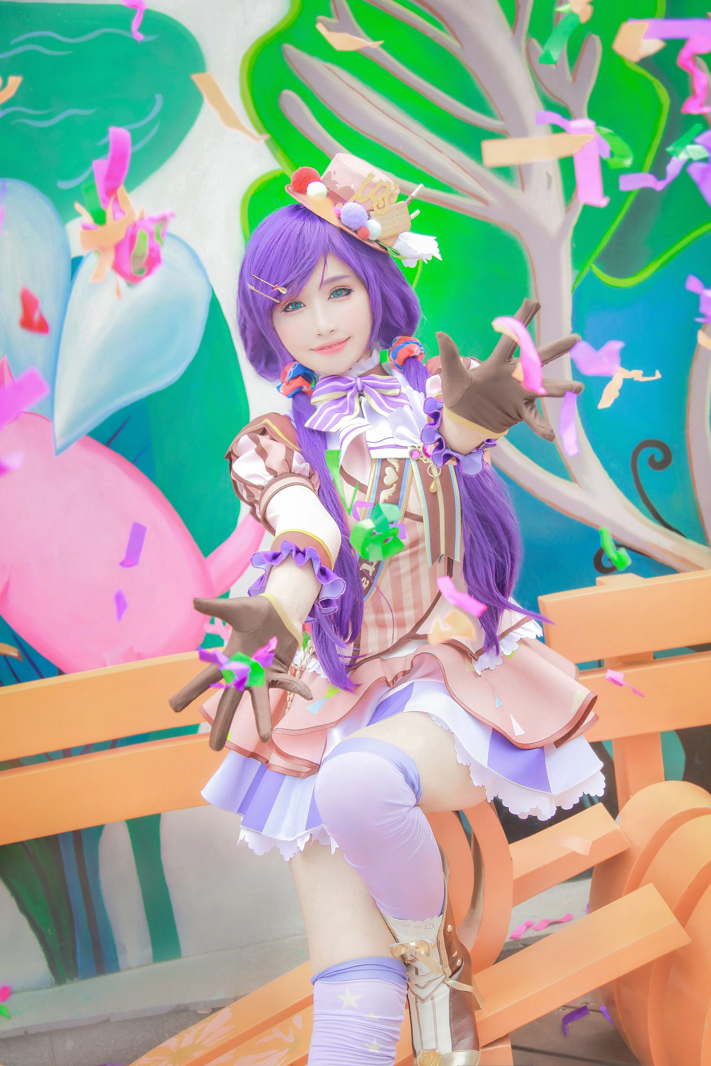 lovelive东条希COS写真，冰淇淋觉醒
