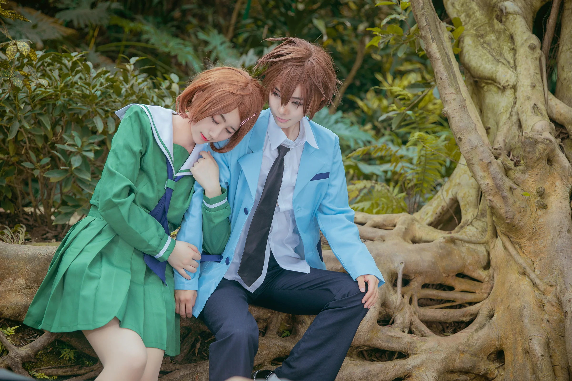 数码宝贝COS写真童年与成长