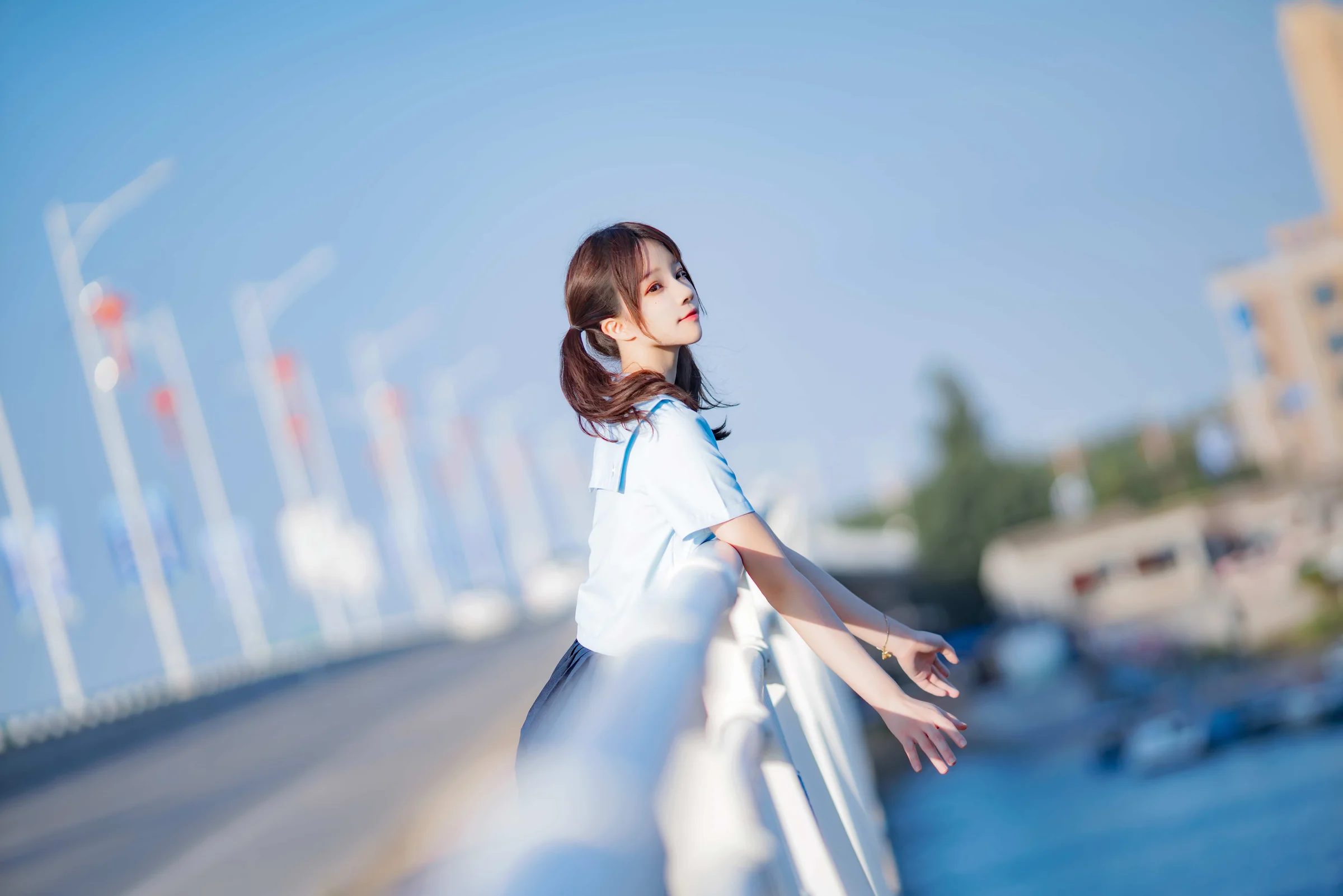 桜桃喵 – 蔚蓝 [33P]｜高清图片集