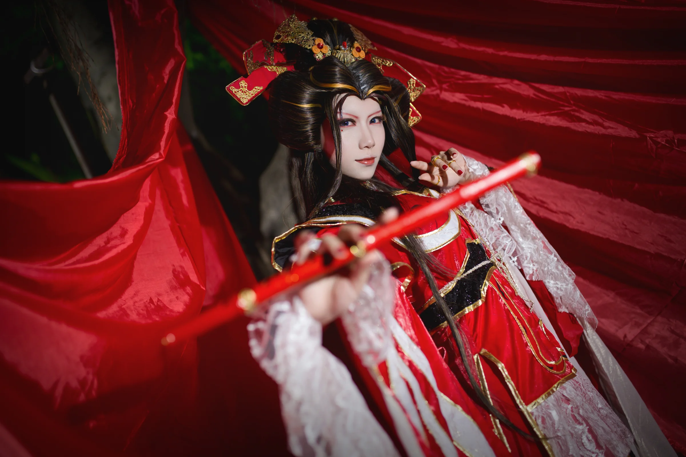 霹雳布袋戏 骨箫范凄凉 COS写真