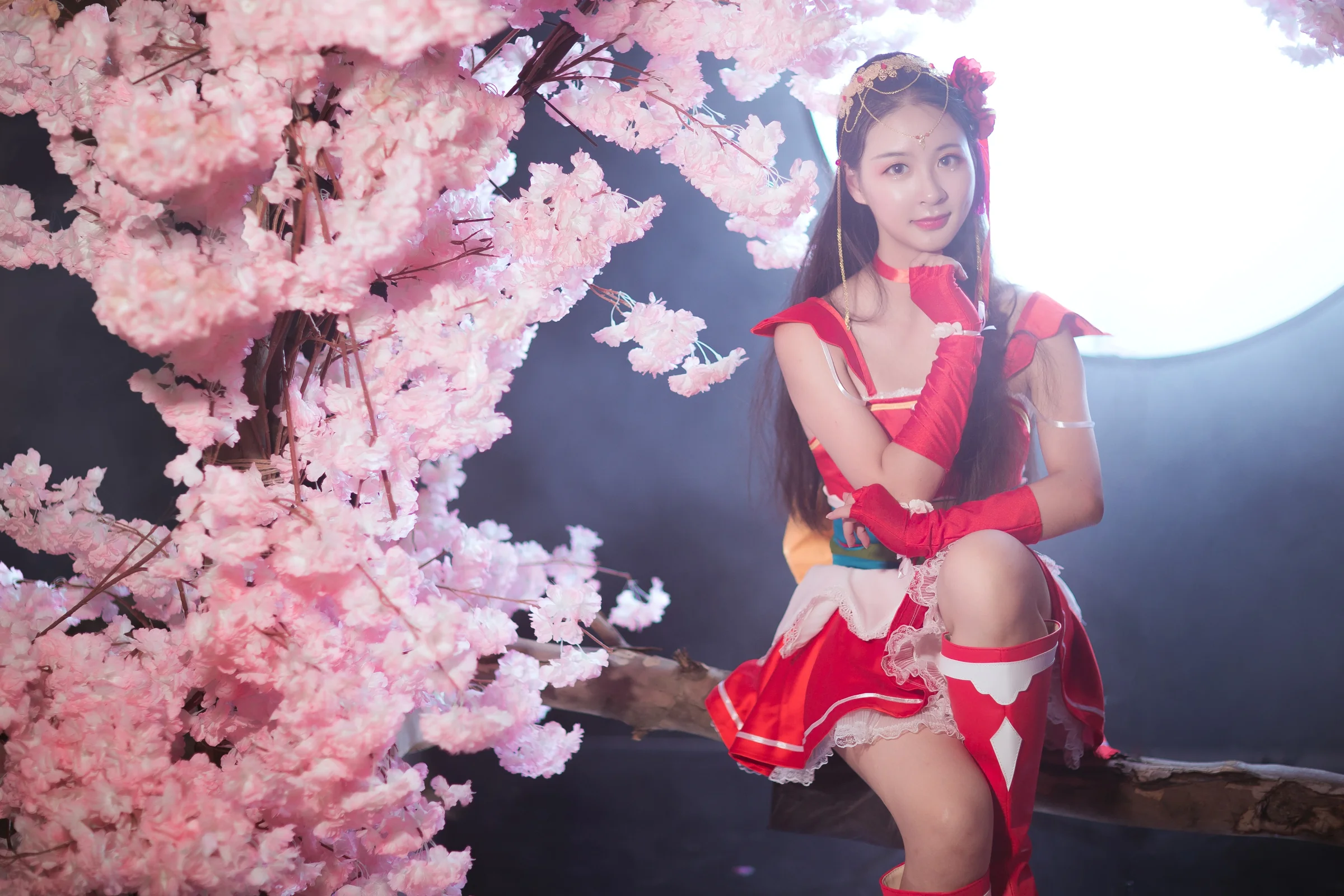 三国杀·小乔·花好月圆COS写真