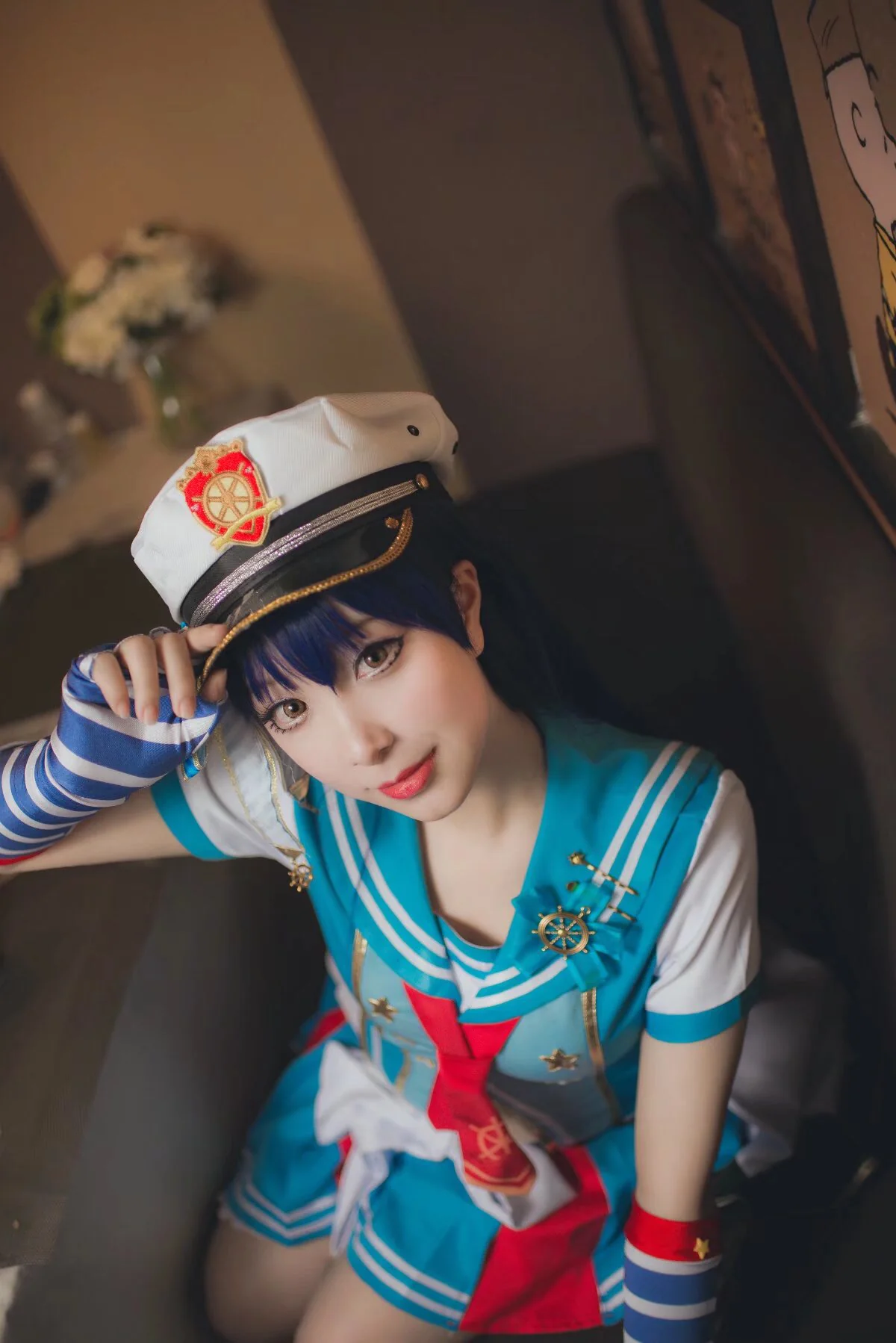Love live！海未 海军COS写真