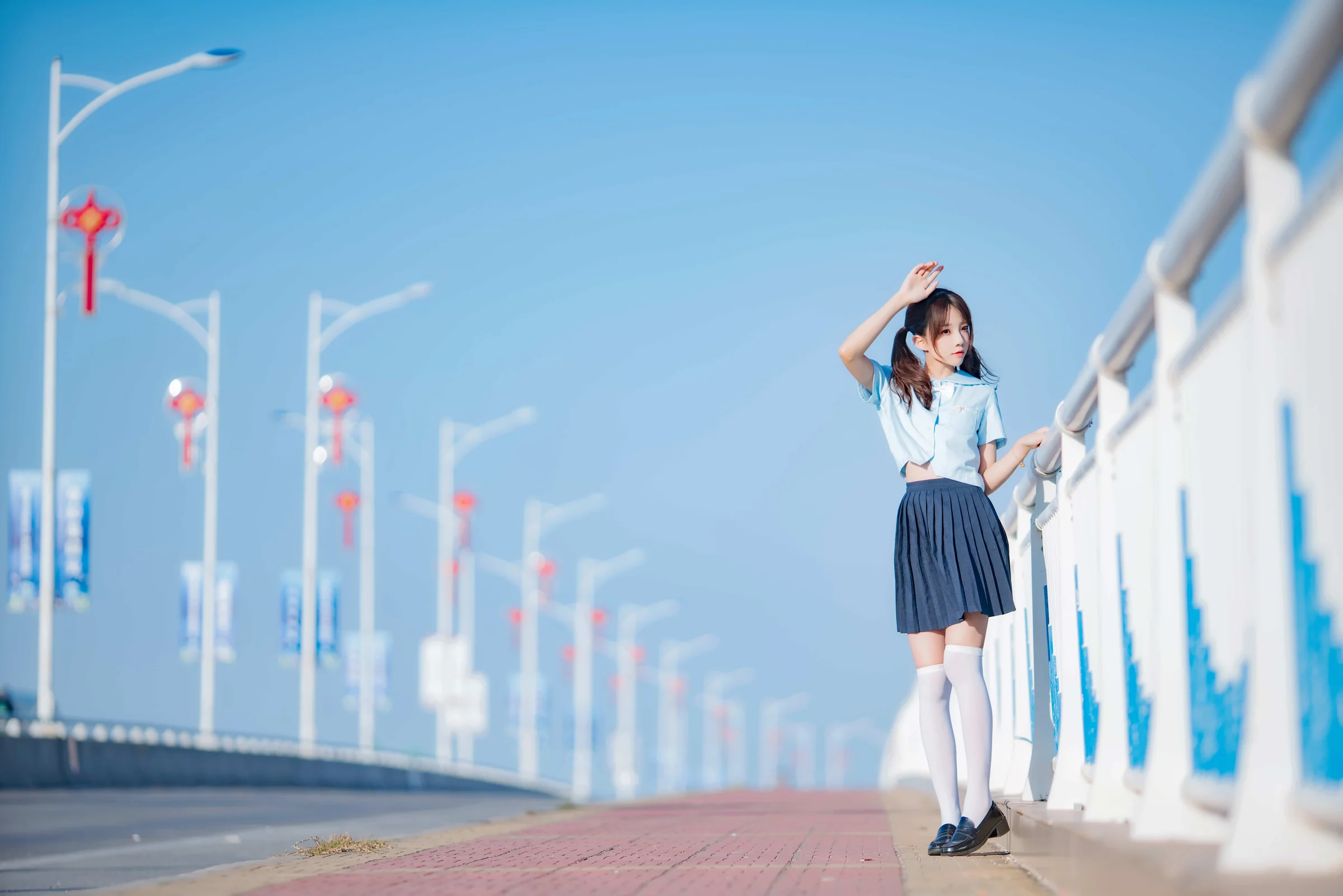 桜桃喵 – 蔚蓝 [33P]｜高清图片集
