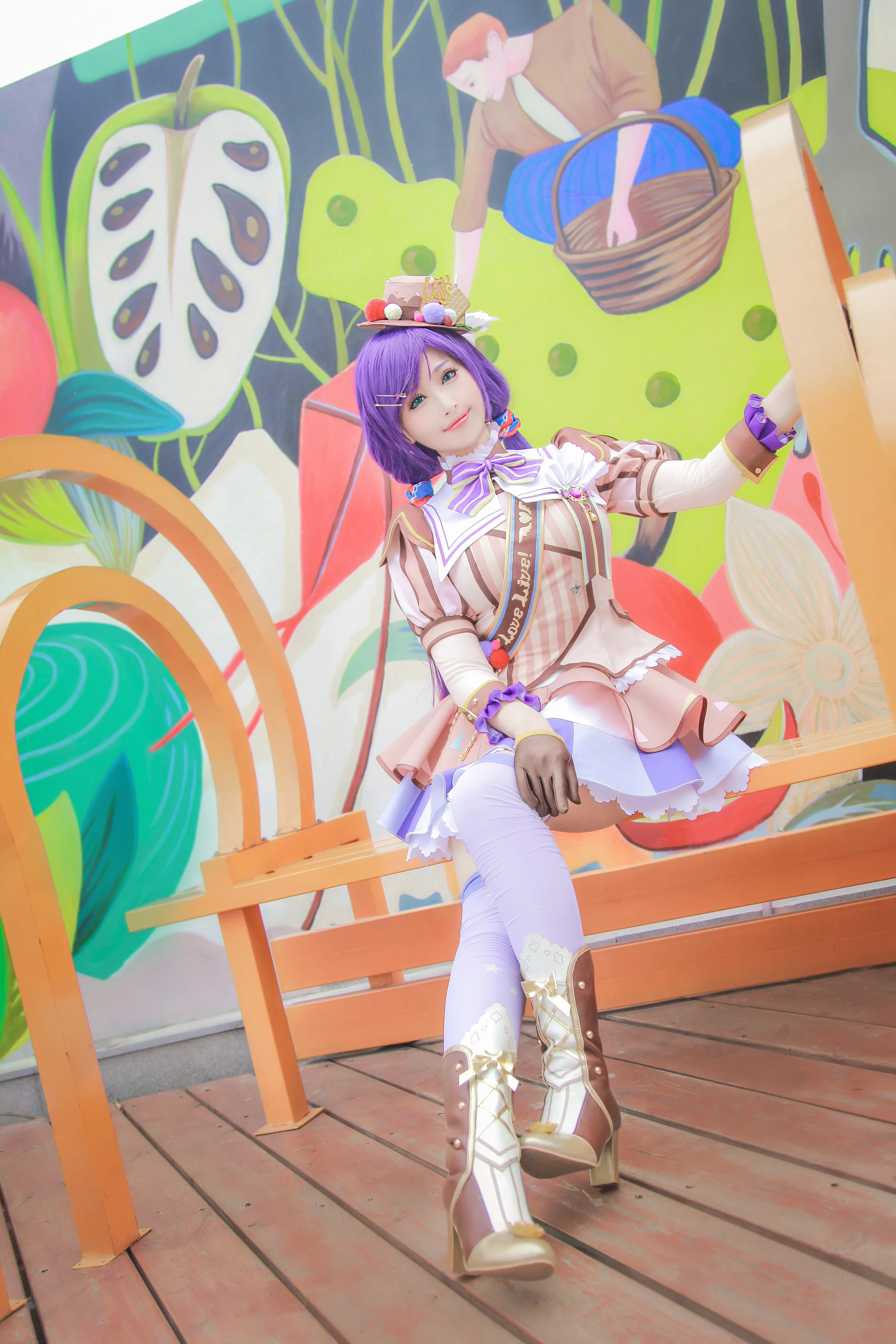 lovelive东条希COS写真，冰淇淋觉醒