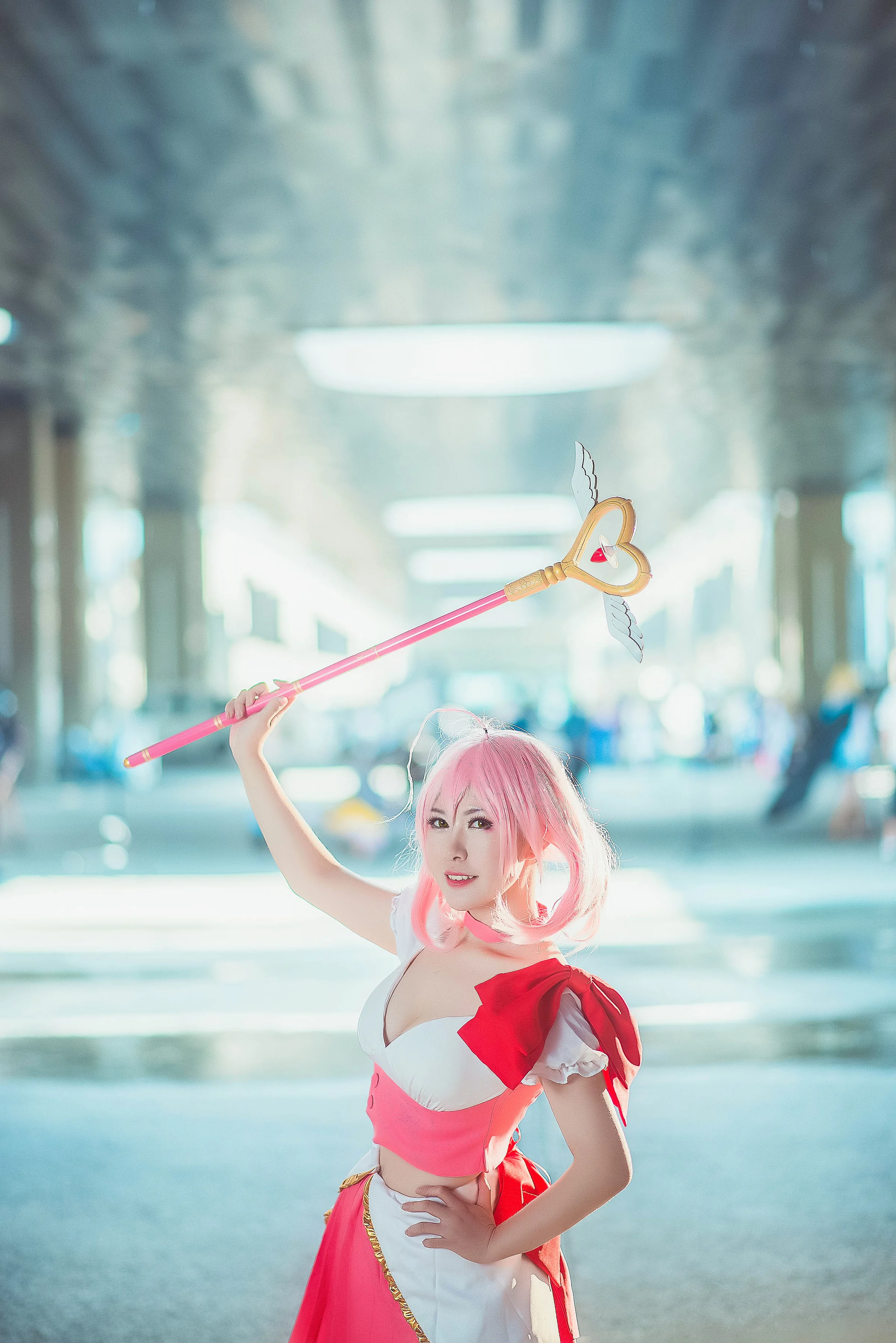 魔法少女 卯野咲COS写真